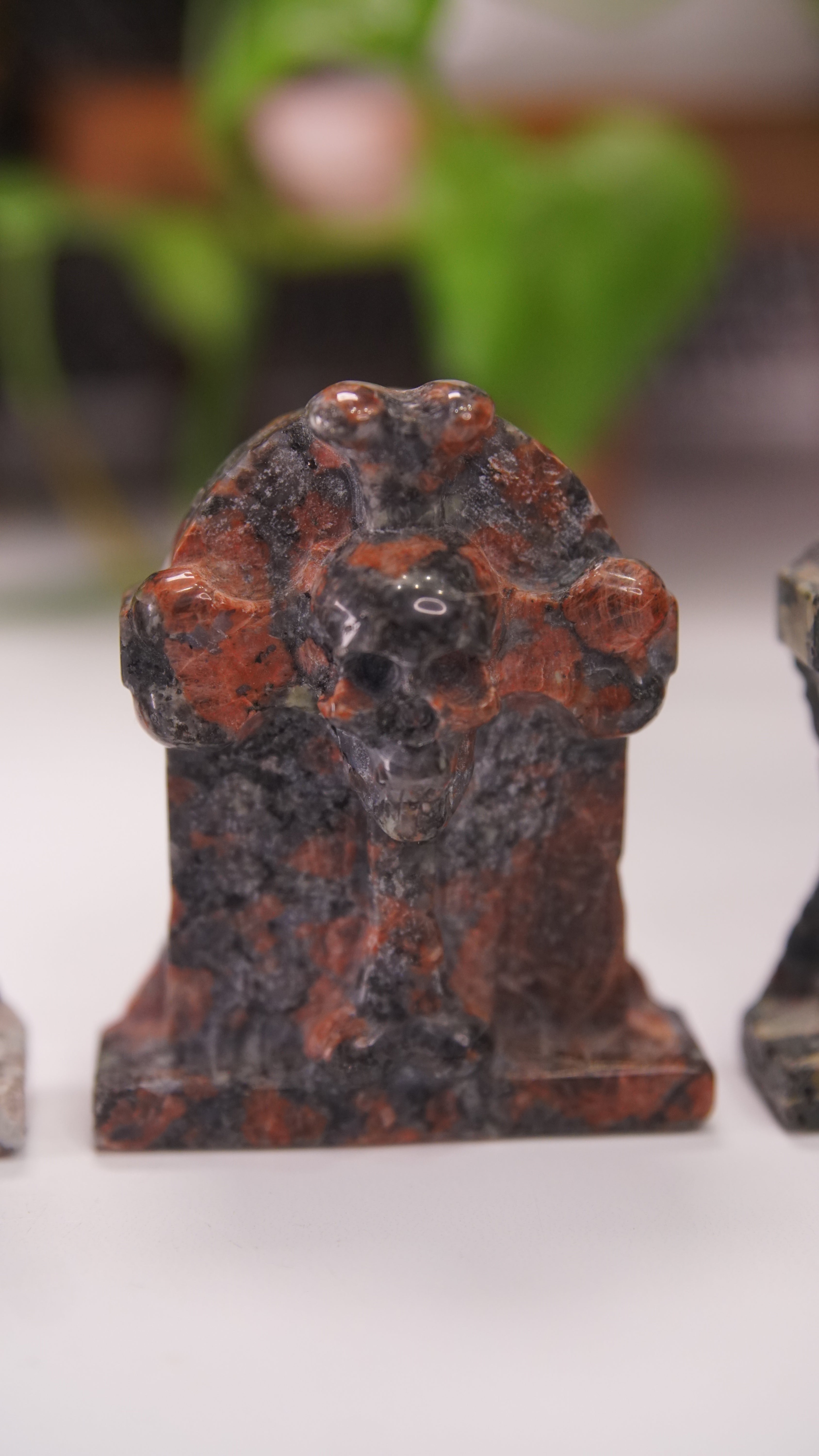 Pick Your Favorite | Gravestone With Skull Carving