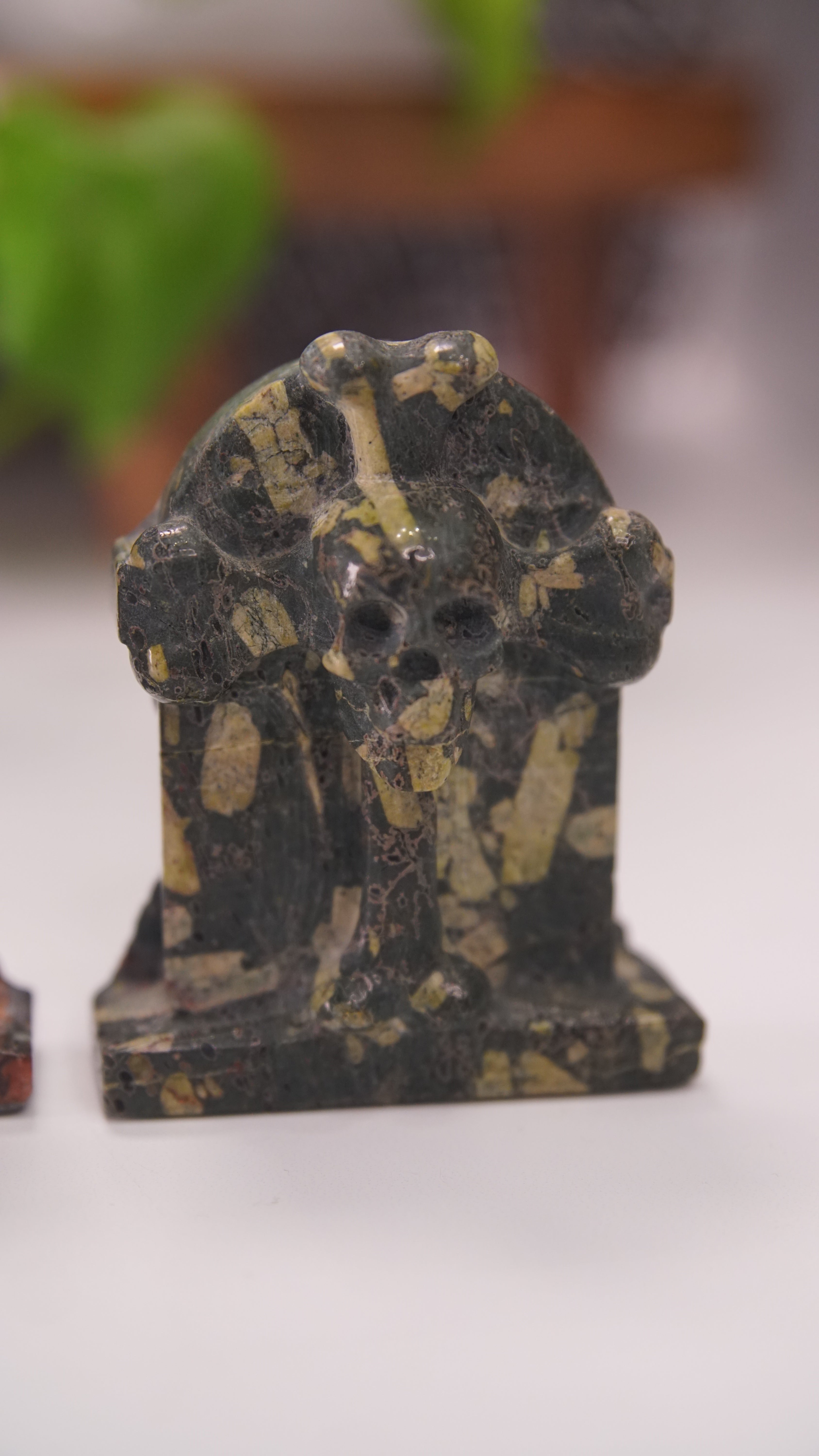 Pick Your Favorite | Gravestone With Skull Carving
