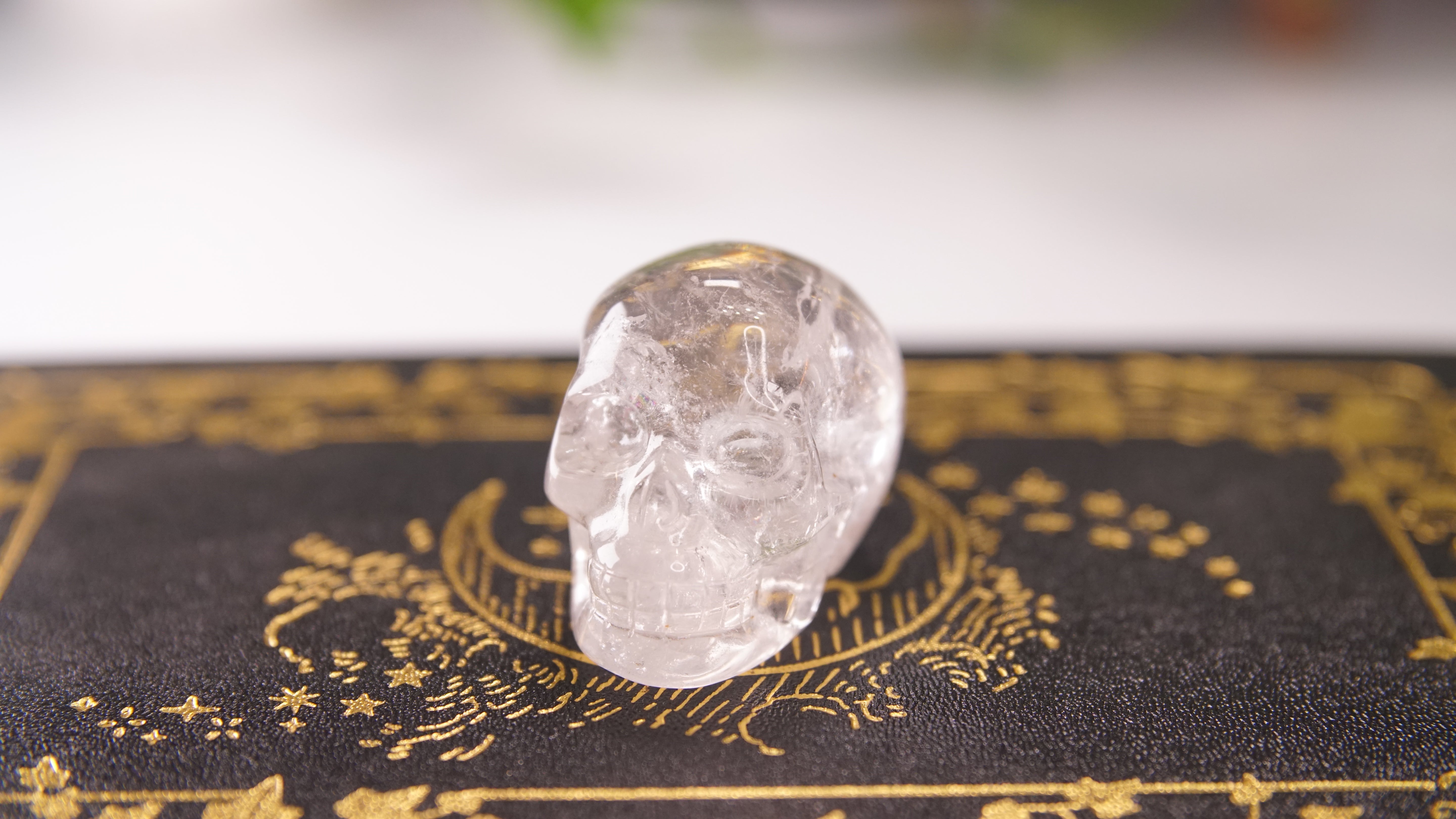 High Quality Clear Quartz With Inclusions Crystal Carving