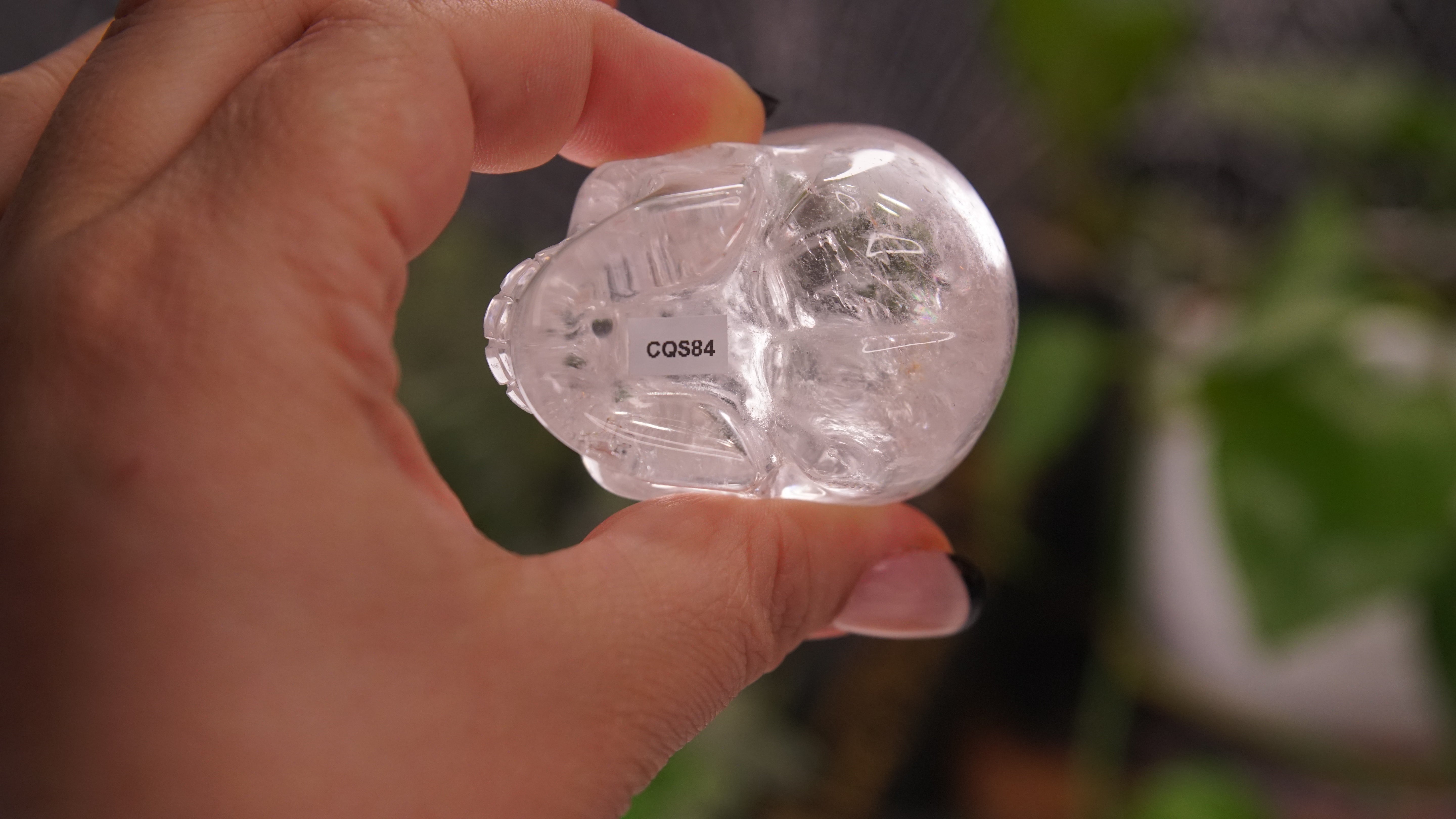 High Quality Clear Quartz With Inclusions Crystal Carving