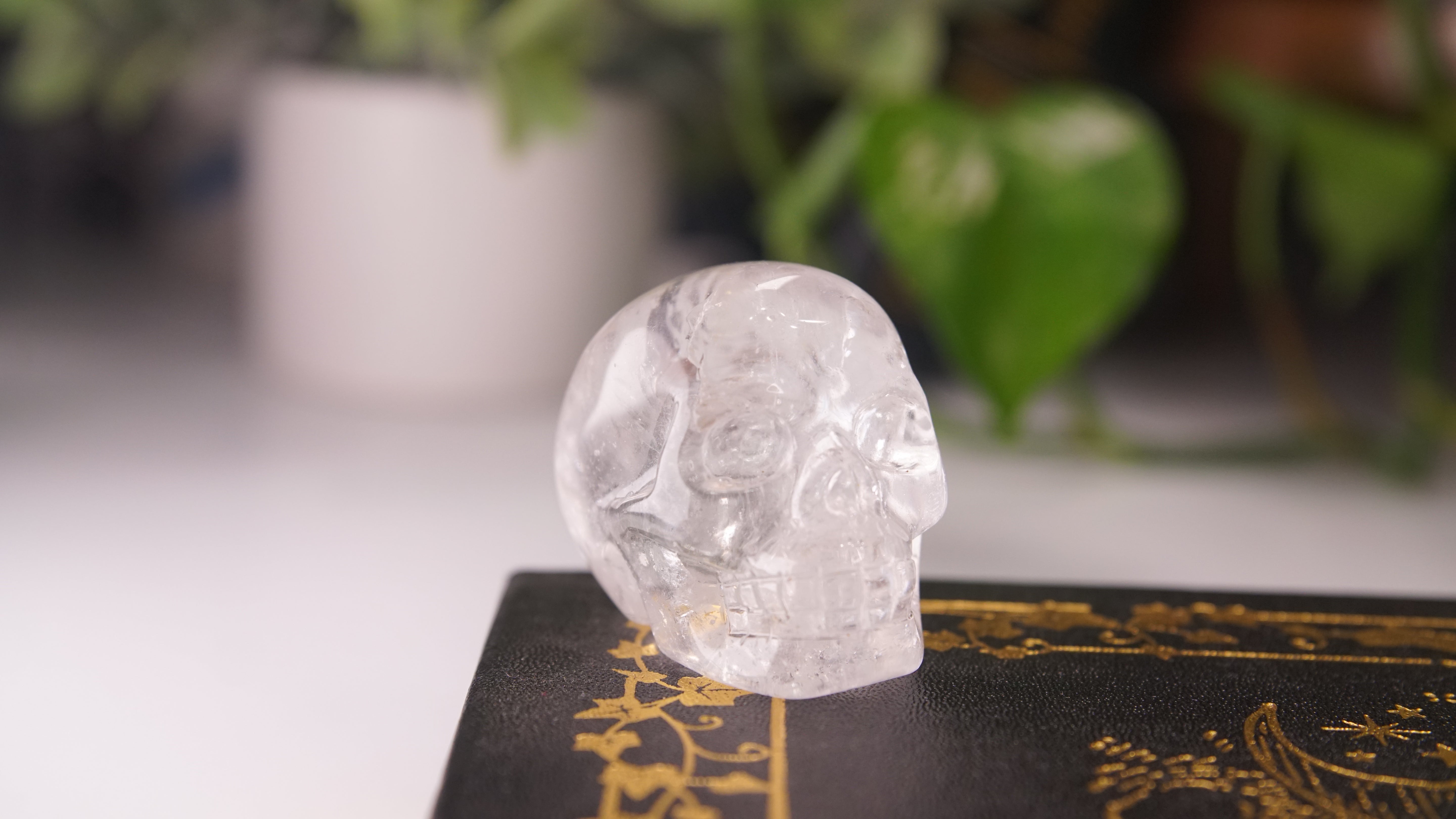 High Quality Clear Quartz With Inclusions Crystal Carving