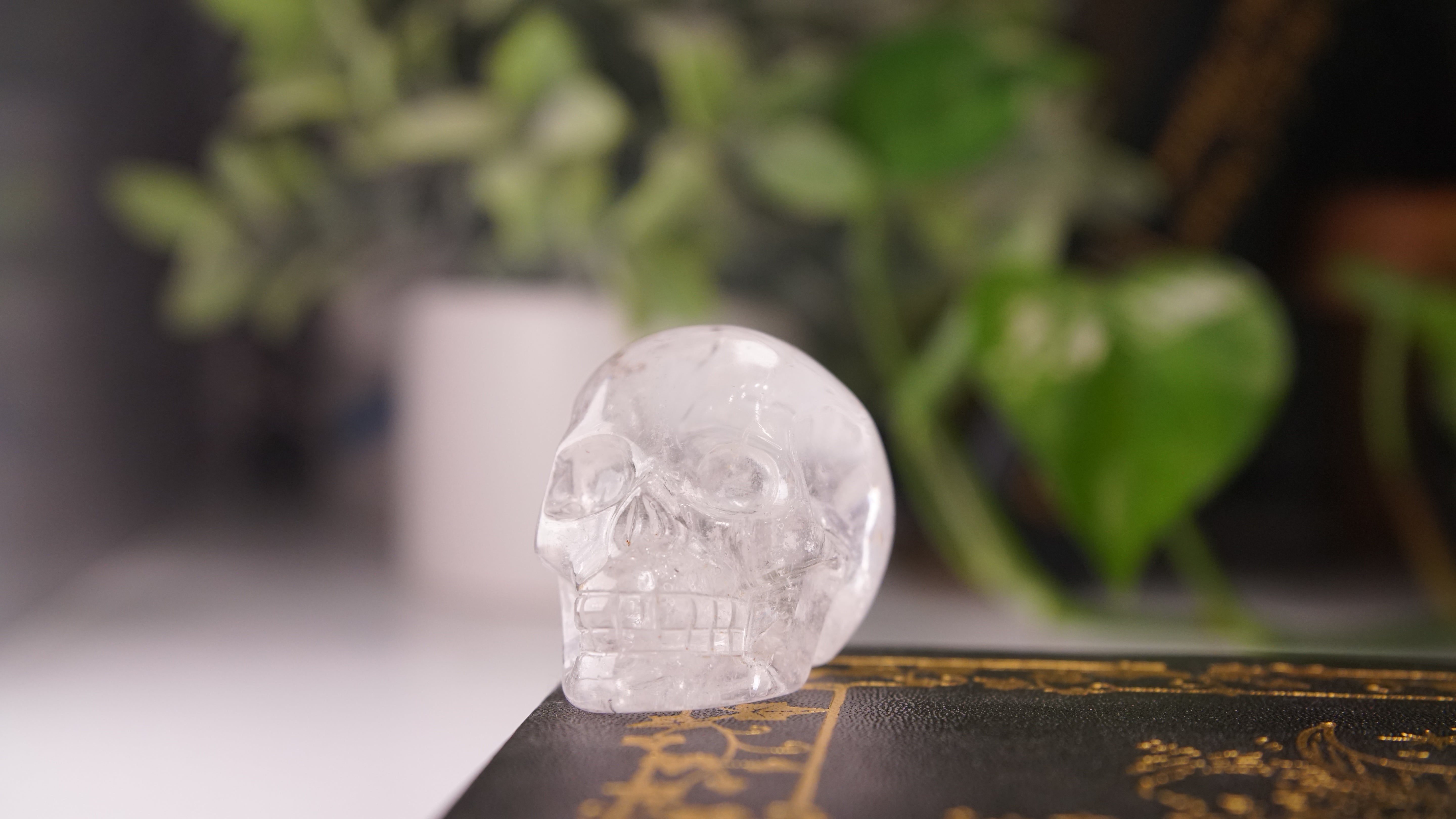 High Quality Clear Quartz With Inclusions Crystal Carving