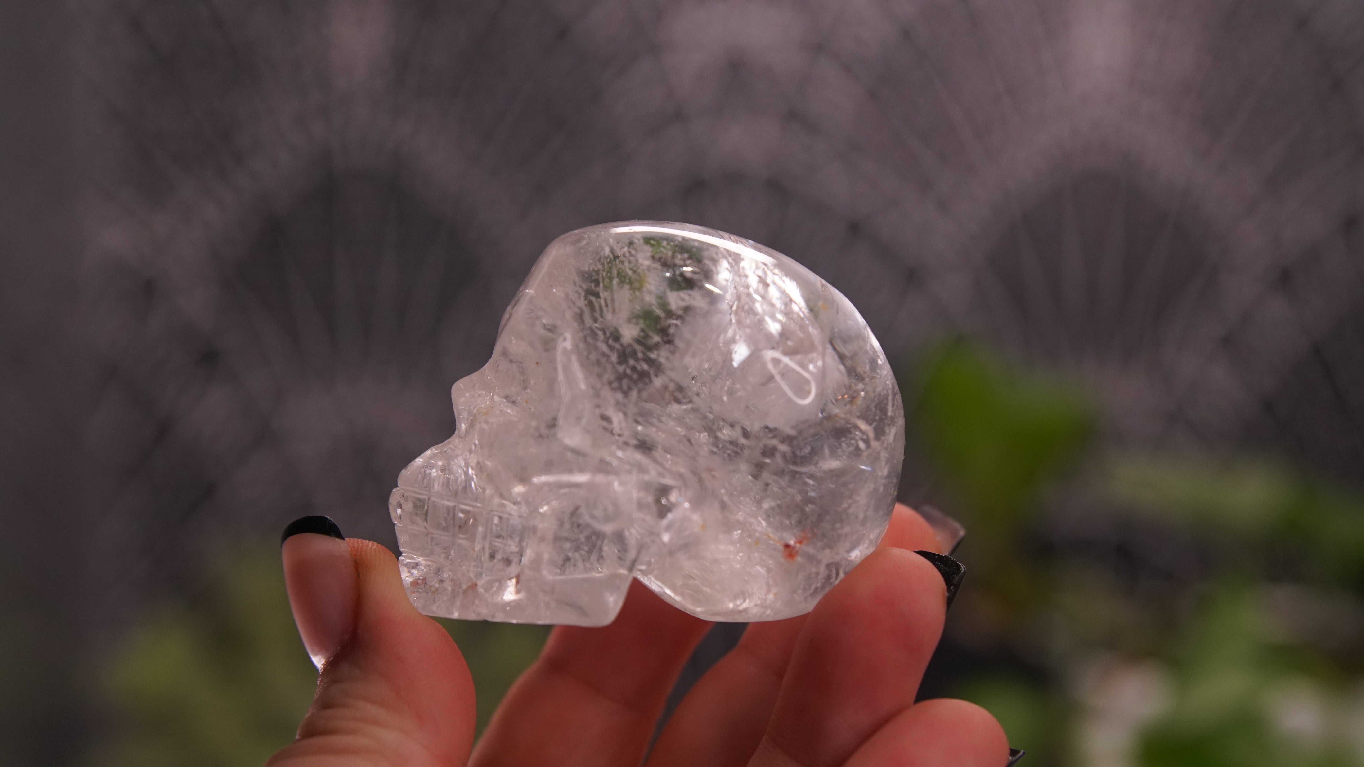 High Quality Clear Quartz With Inclusions Crystal Carving