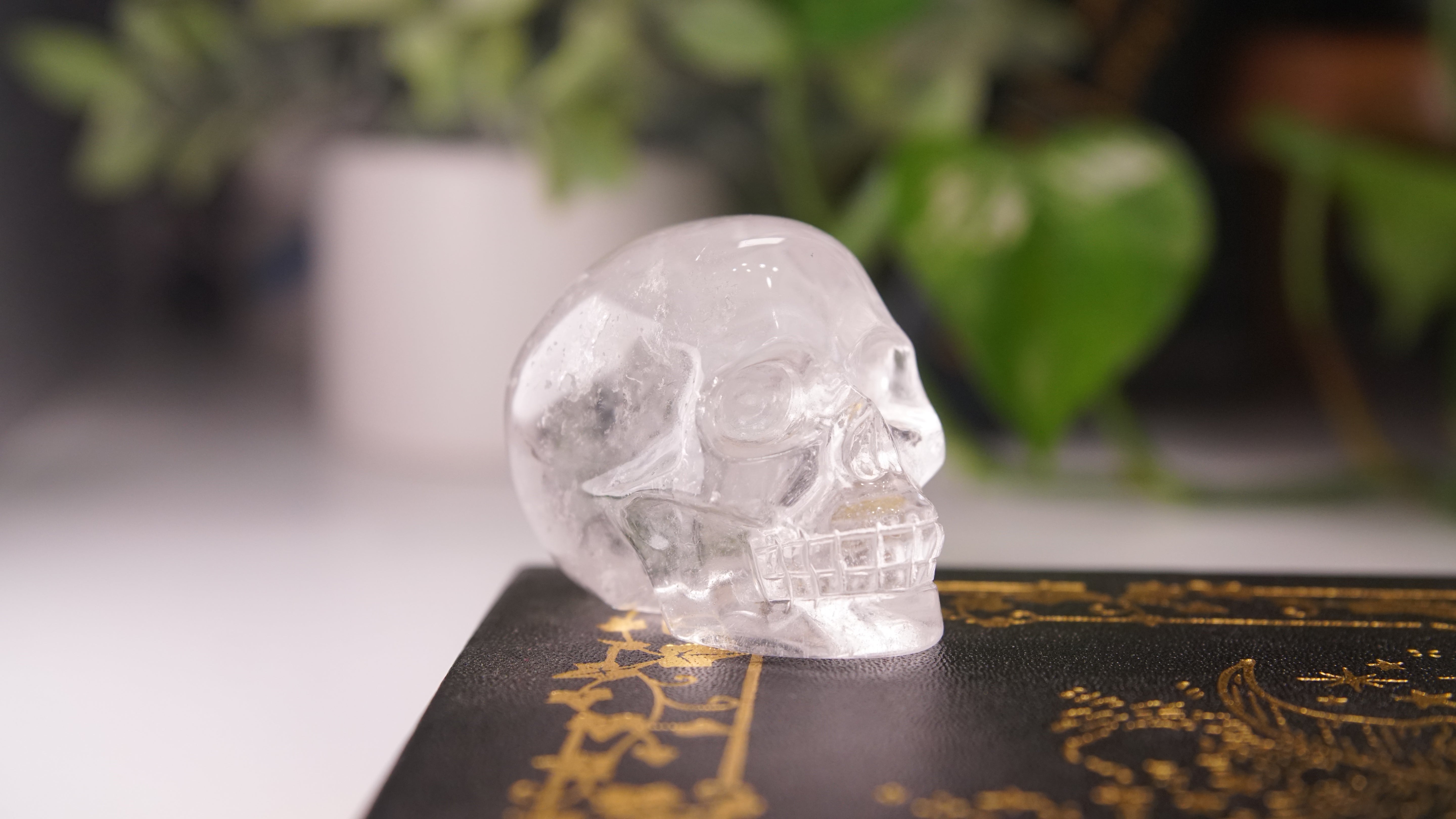 High Quality Clear Quartz With Inclusions Crystal Carving