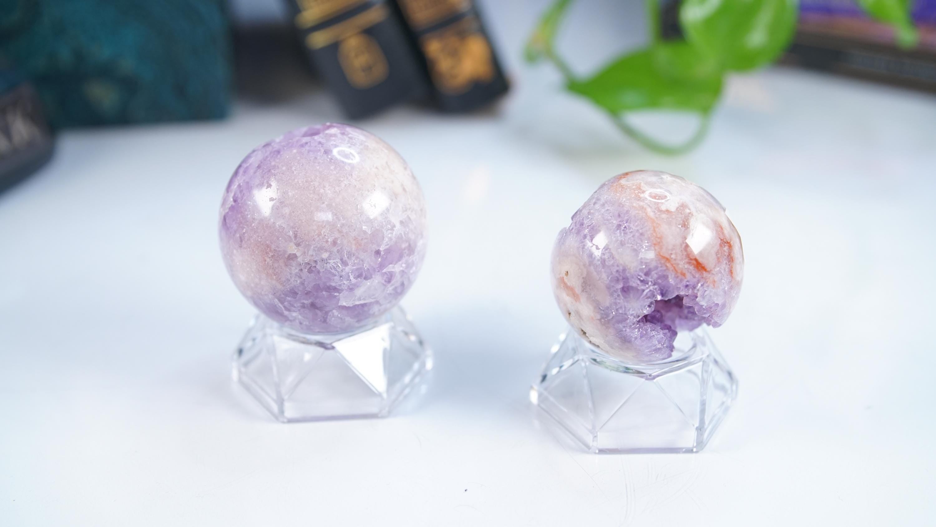 Druzy Pink Amethyst Agate Crystal Sphere, Healing Sphere, Crystal Sphere, Chakra Healing, Reiki Healing Altar Calm Trust Grace