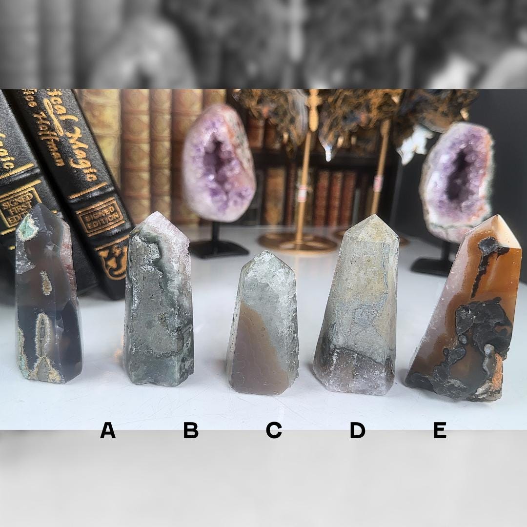 High Quality Amethyst Mini Tower Crystal Cut Base, Energy Healing Amethyst, Reiki Crystal Feng Shui Altar Home Decor Office