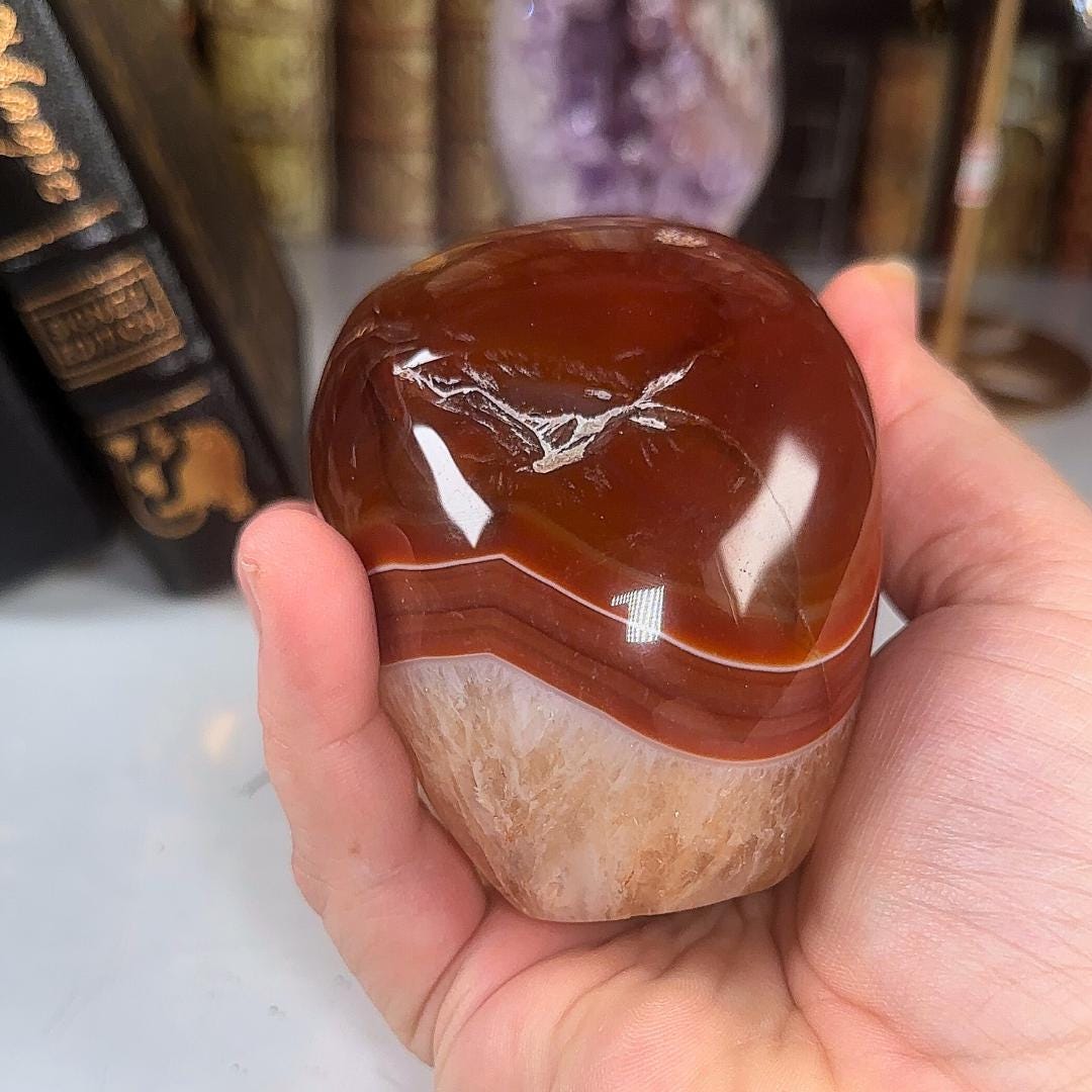 Red Carnelian Crystal Agate Sardonyx Skull Stone Carving Sculpture Healing Altar Reiki Feng Shui Altar