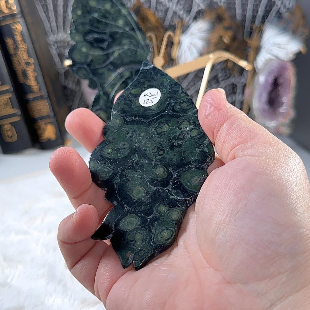 Beautiful Kambaba Jasper Butterfly Wings | US Seller | Peace Tranquility Fertility Meditation
