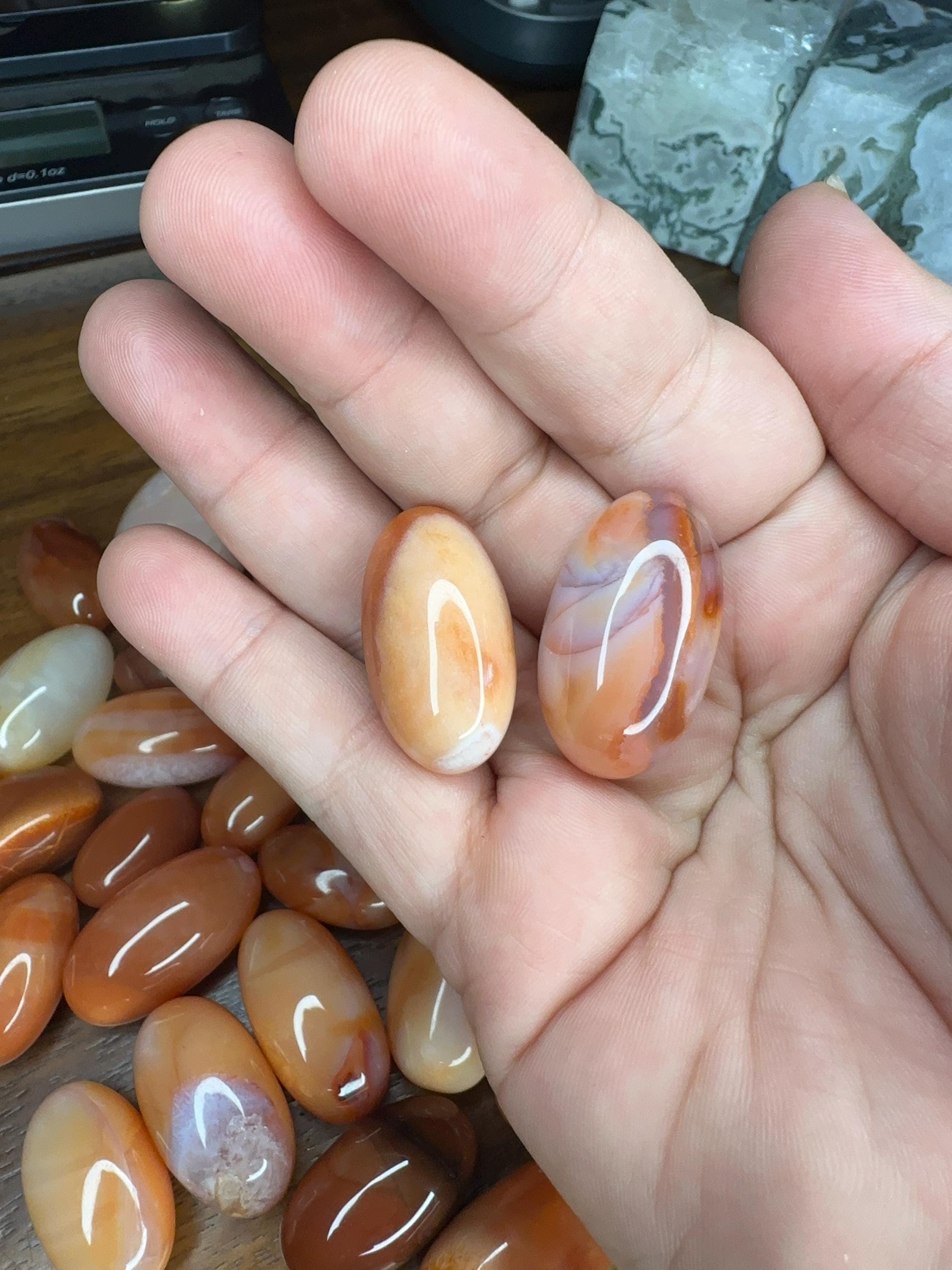 Red Carnelian Agate Tumbles | US Seller | Healing Altar Reiki Feng Shui Altar