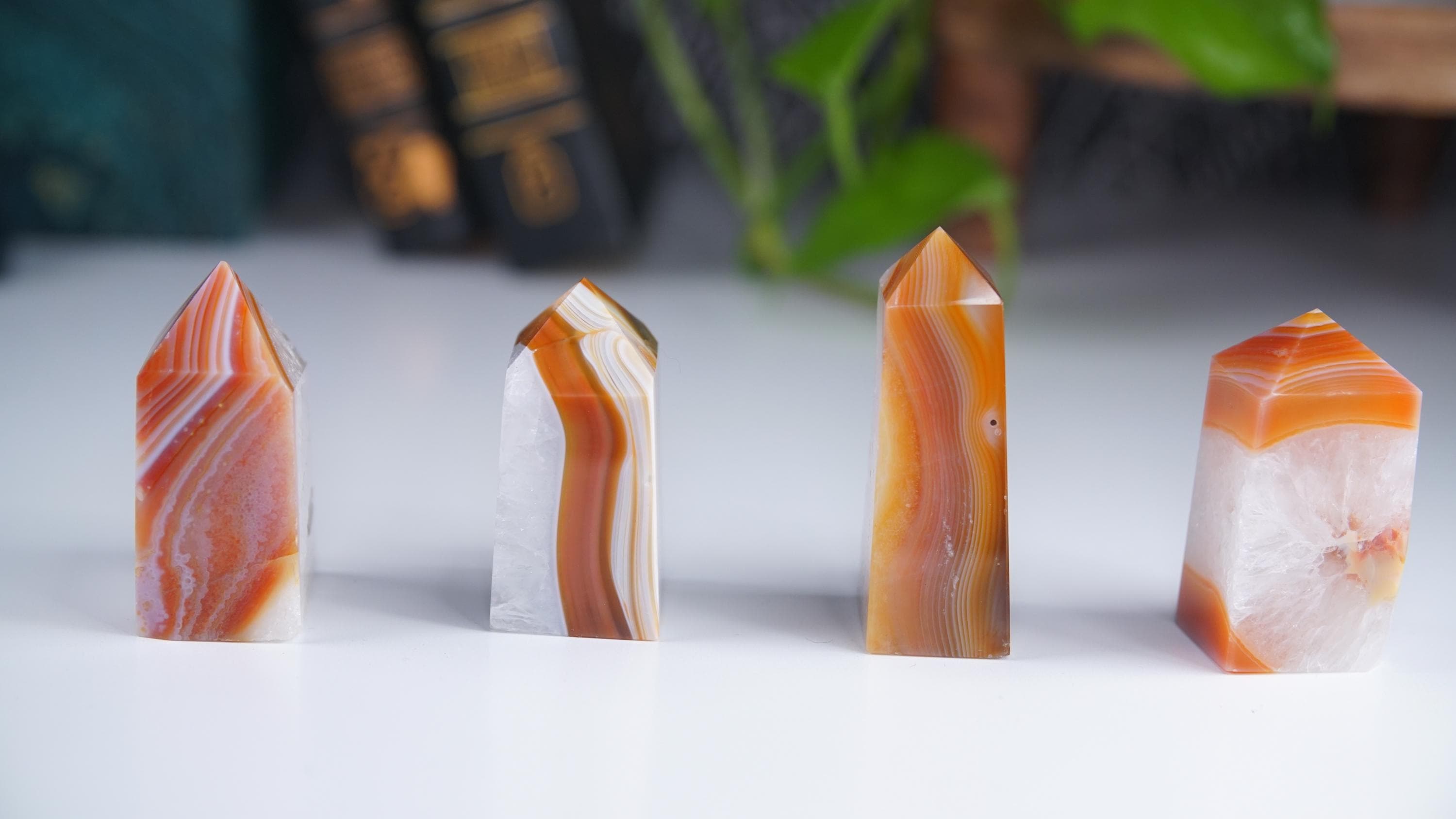 Carnelian Point Obelisk, Red Agate Tower, Druzy Protection Gift, Feng Shui Altar Energy Healing Reiki Healing Crystals