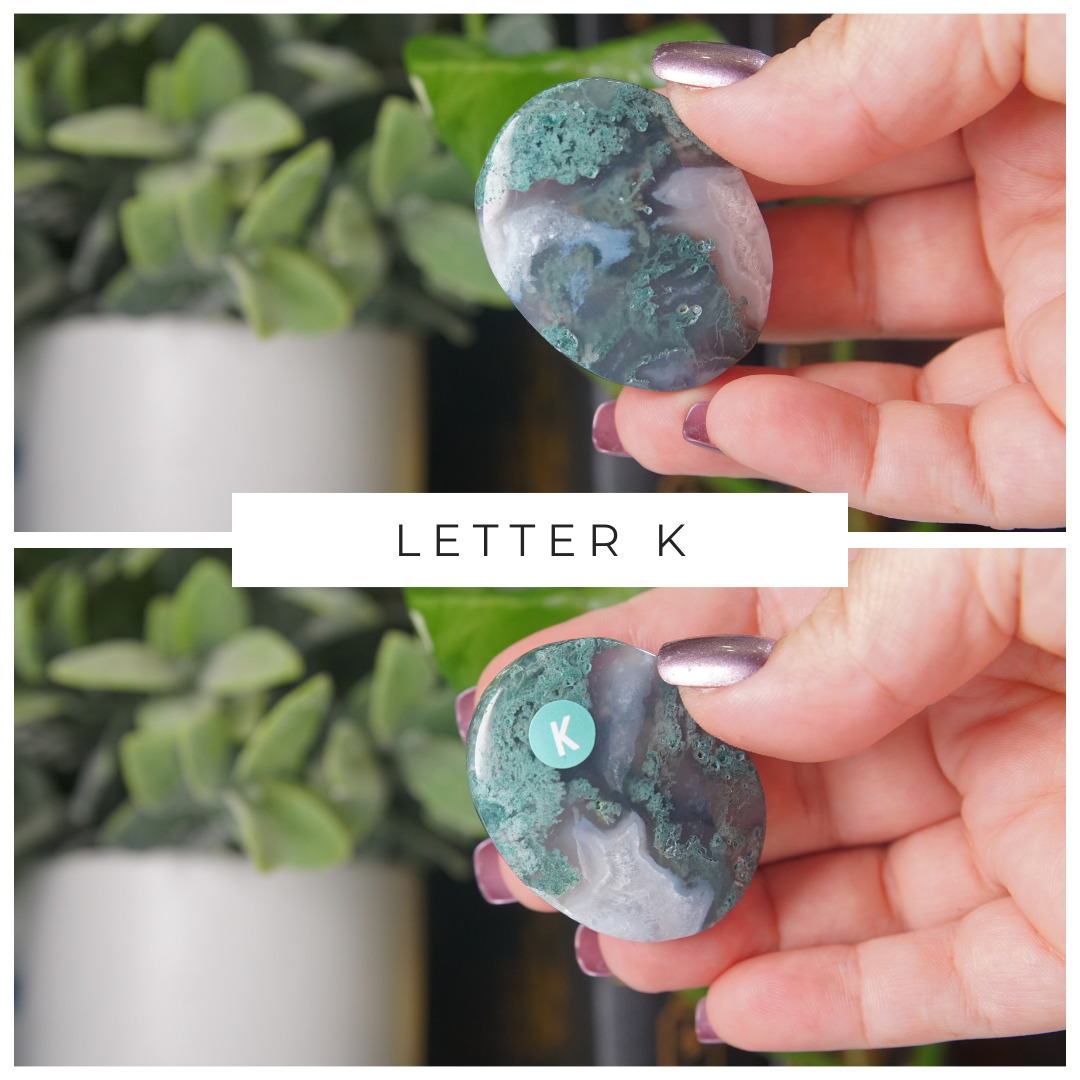 Moss Agate High Quality Palm Stones | Pick Your Favorite