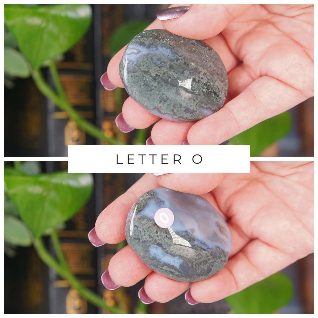 Moss Agate High Quality Palm Stones | Pick Your Favorite