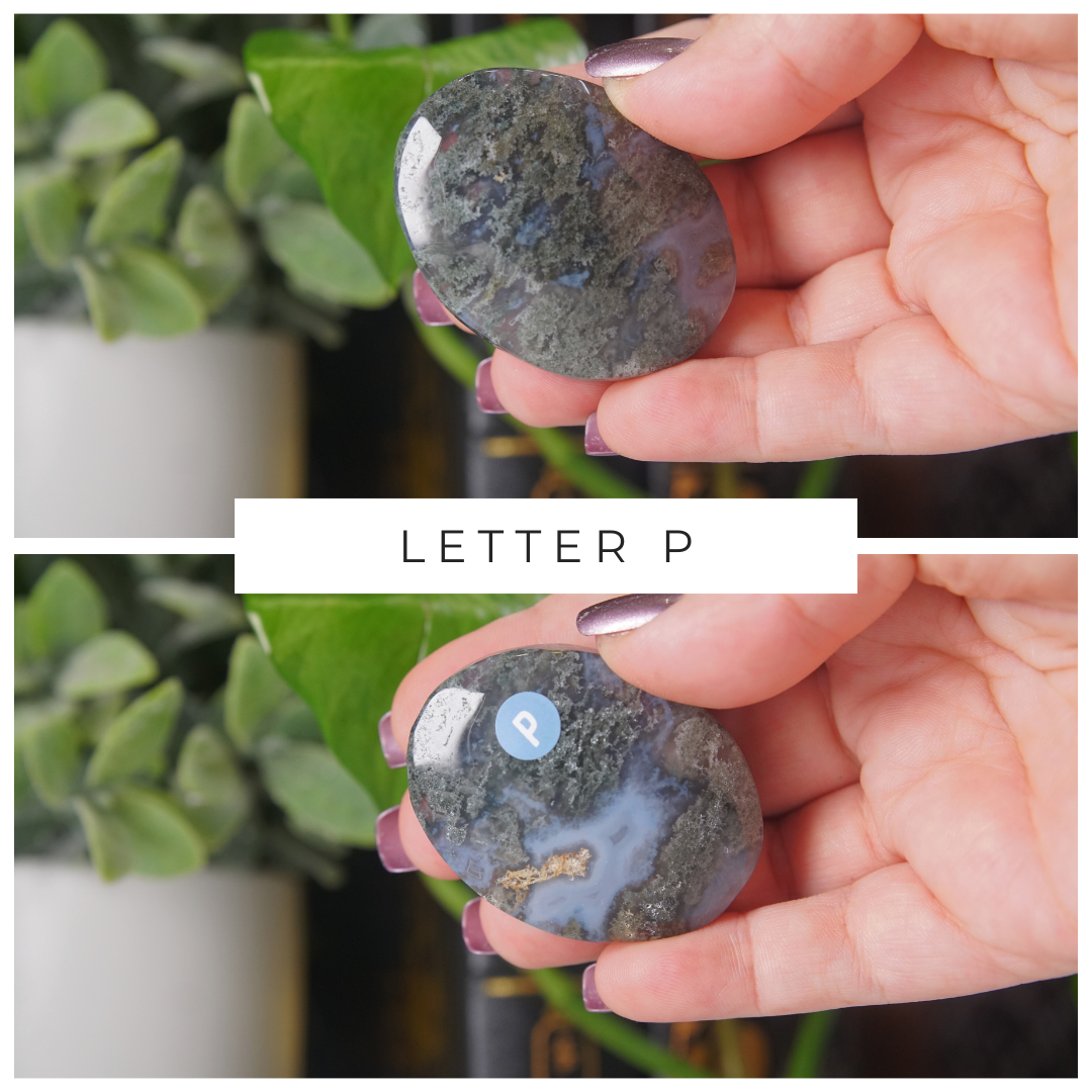 Moss Agate High Quality Palm Stones | Pick Your Favorite