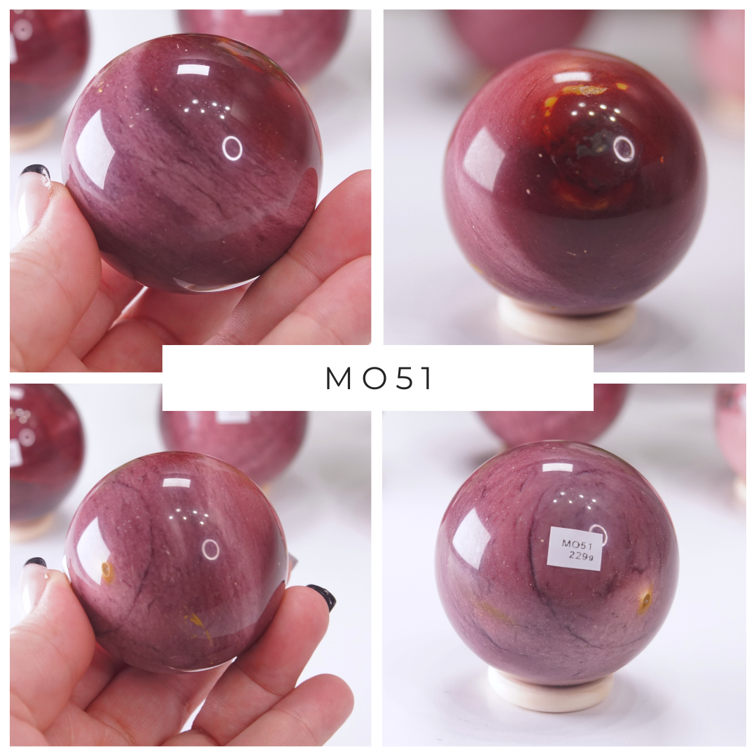 Purple & Pink Mookaite Spheres | Pick Your Favorite