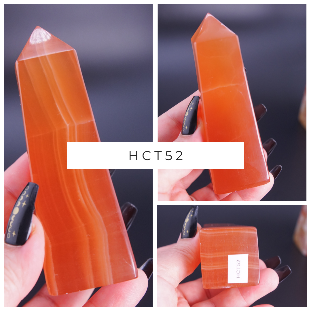 Honey Calcite Tower From Pakistan - Pick Your Favorite