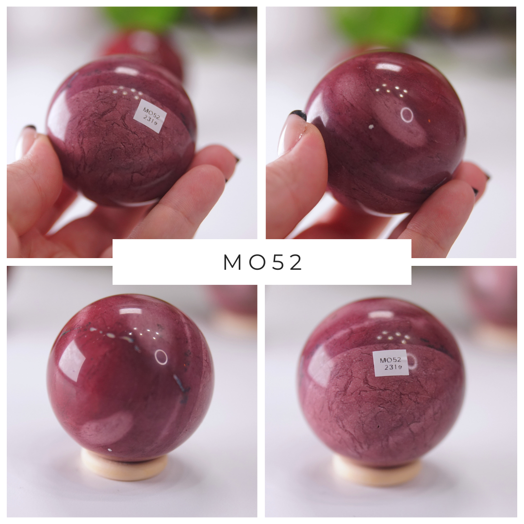 Purple & Pink Mookaite Spheres | Pick Your Favorite