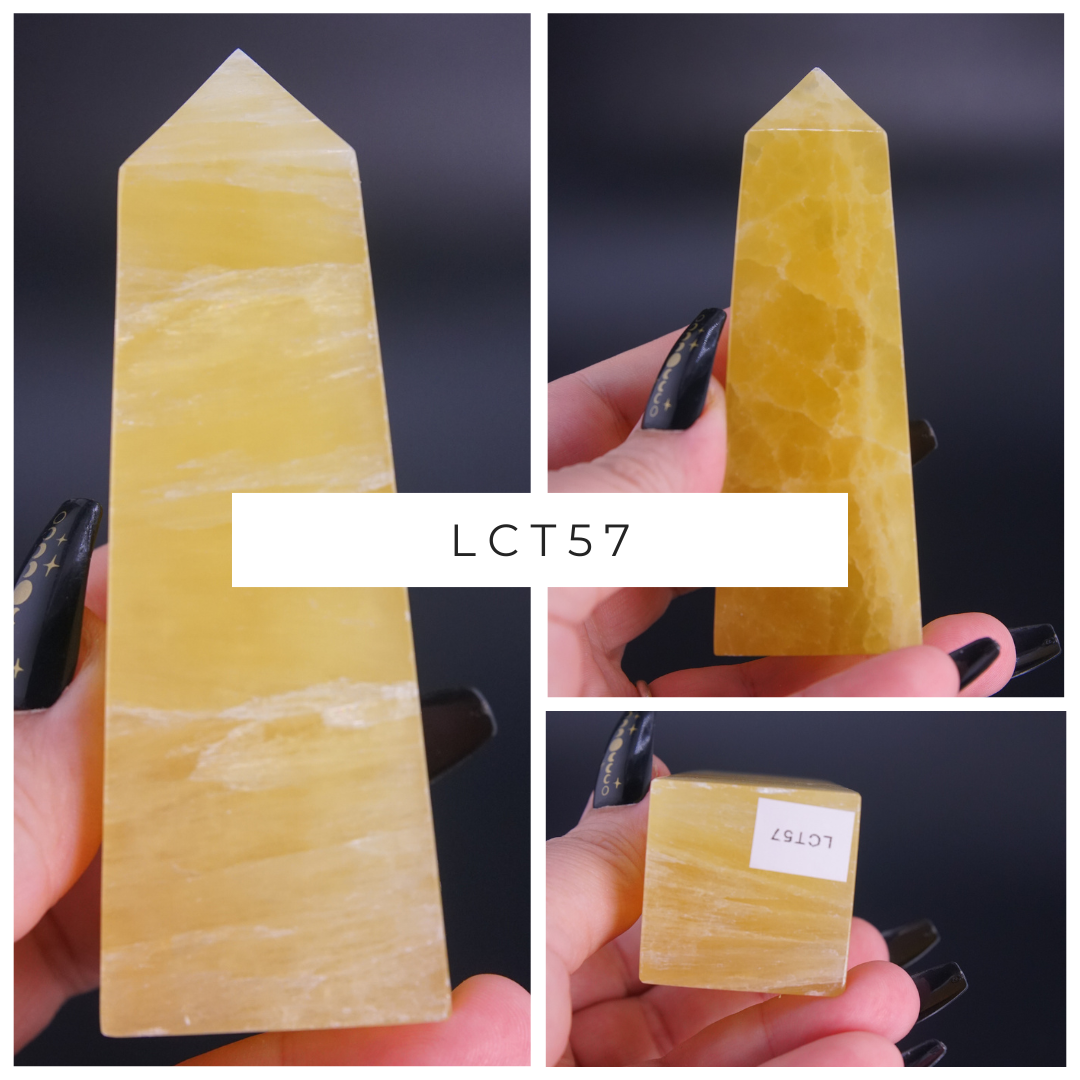 Lemon Calcite Tower From Pakistan - Pick Your Favorite
