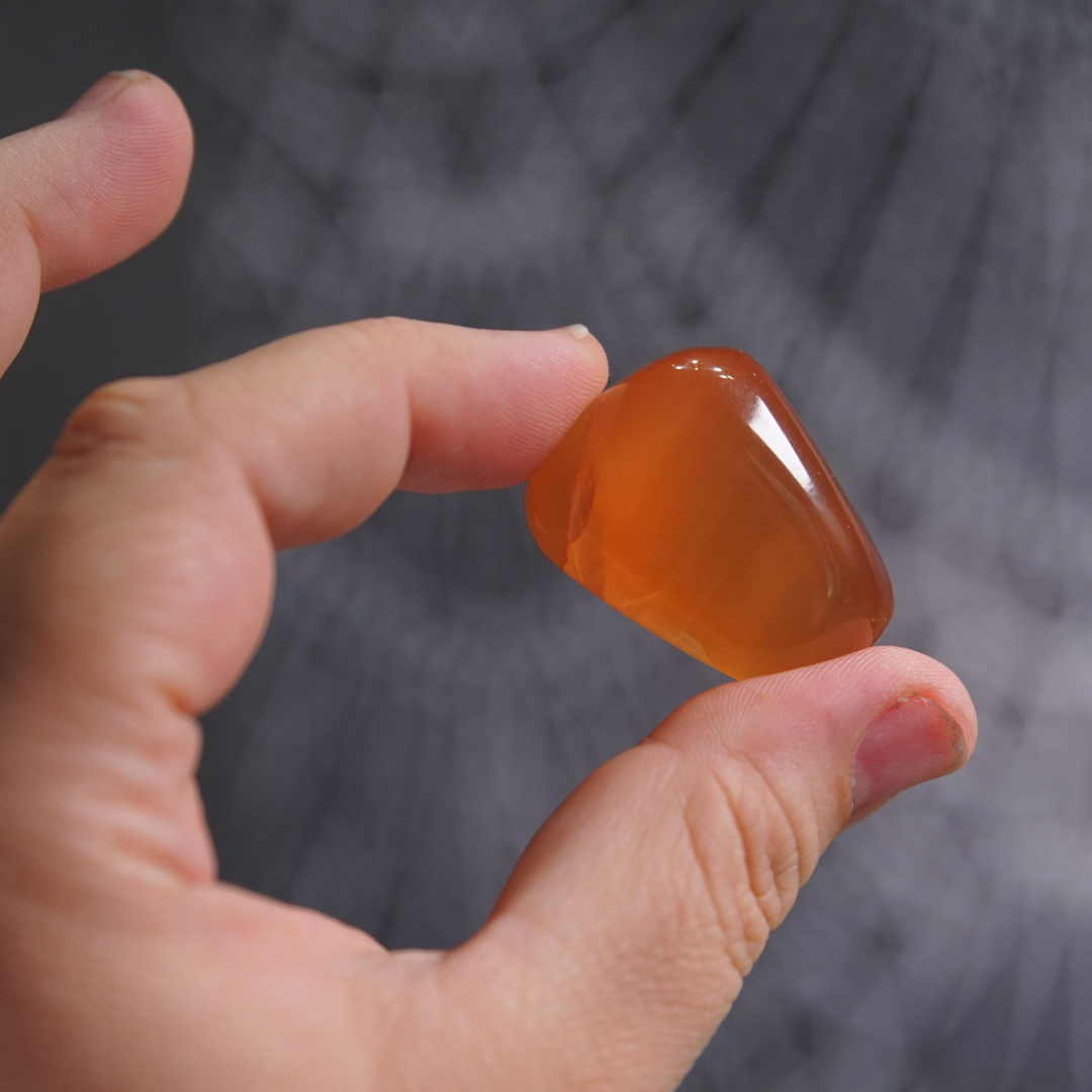 Honey Calcite Palms & Tumbles From Pakistan - Intuitively Selected