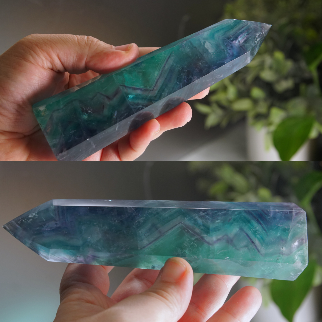 Rainbow Fluorite Tower | High Quality Glassy Fluorite Tower (I)