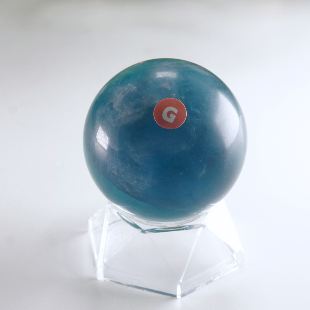 Rainbow Fluorite Sphere | High Quality Glassy Fluorite Sphere (G)