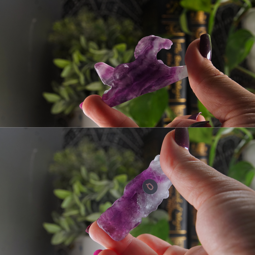 Rainbow Fluorite Horse Carving | Pick Your Favorite