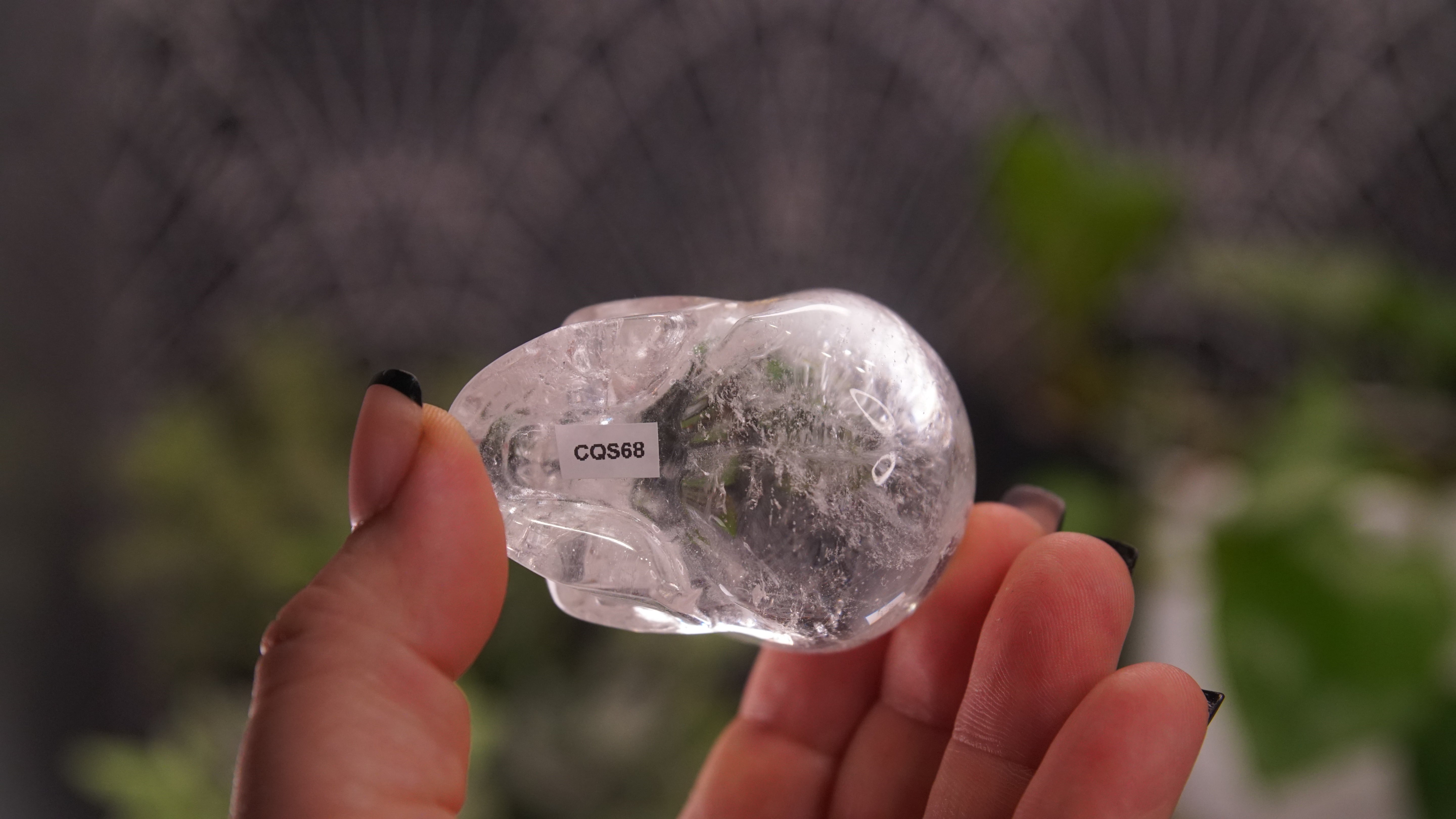 High Quality Clear Quartz With Inclusions Crystal Carving