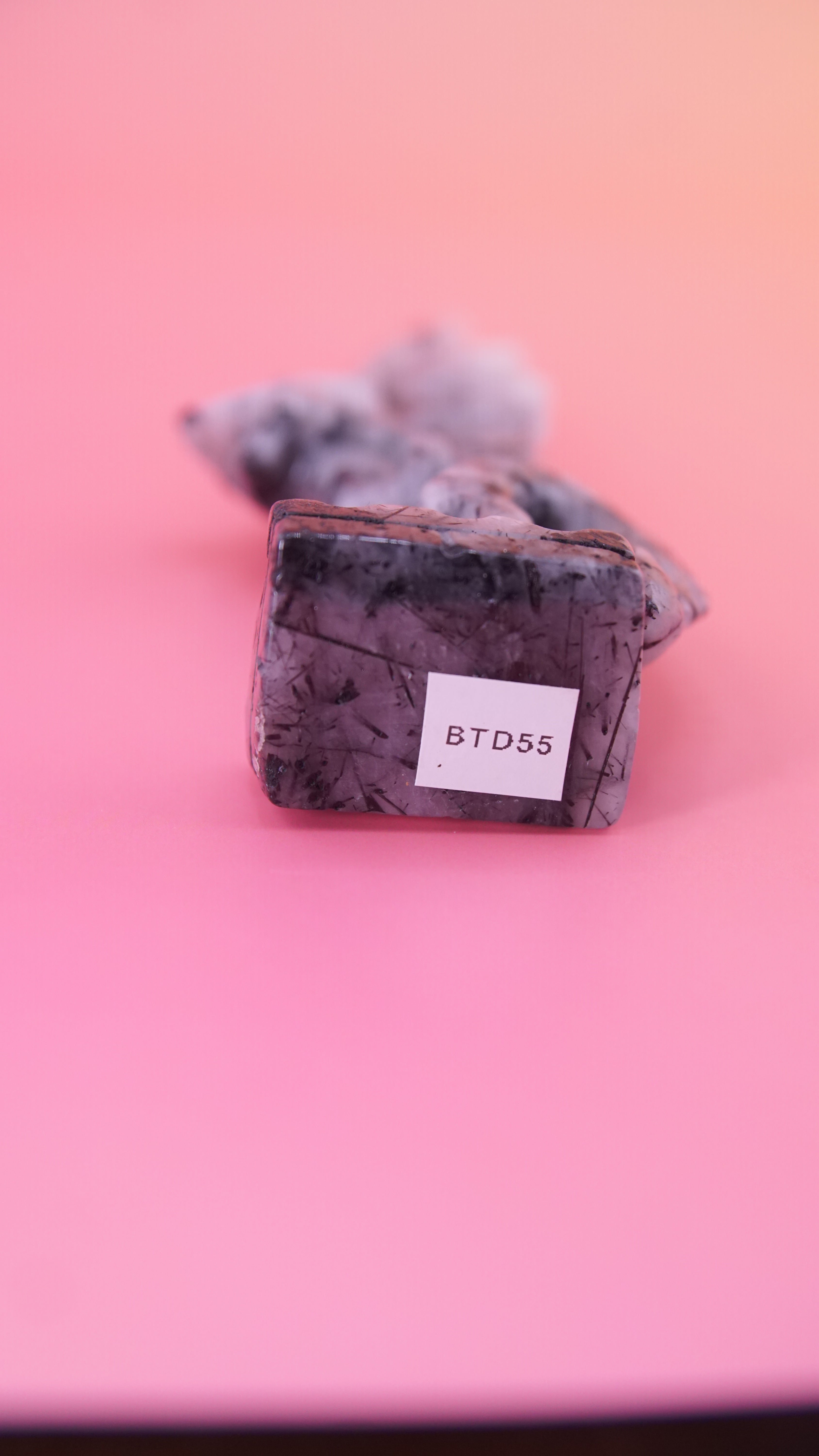 Gorgeous Black Tourmaline In Quartz Dragon With Castle