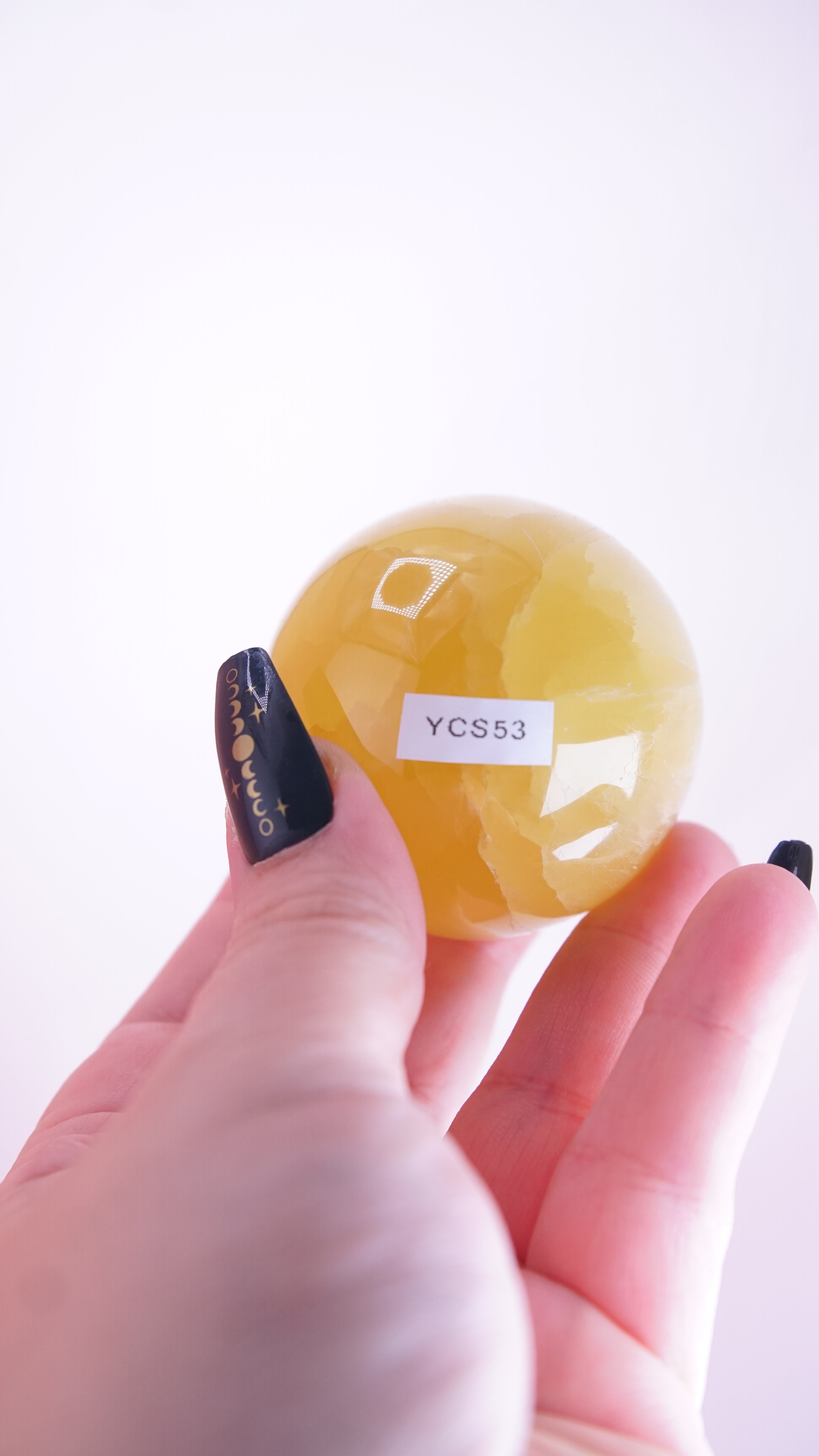 Lemon Calcite Sphere From Pakistan