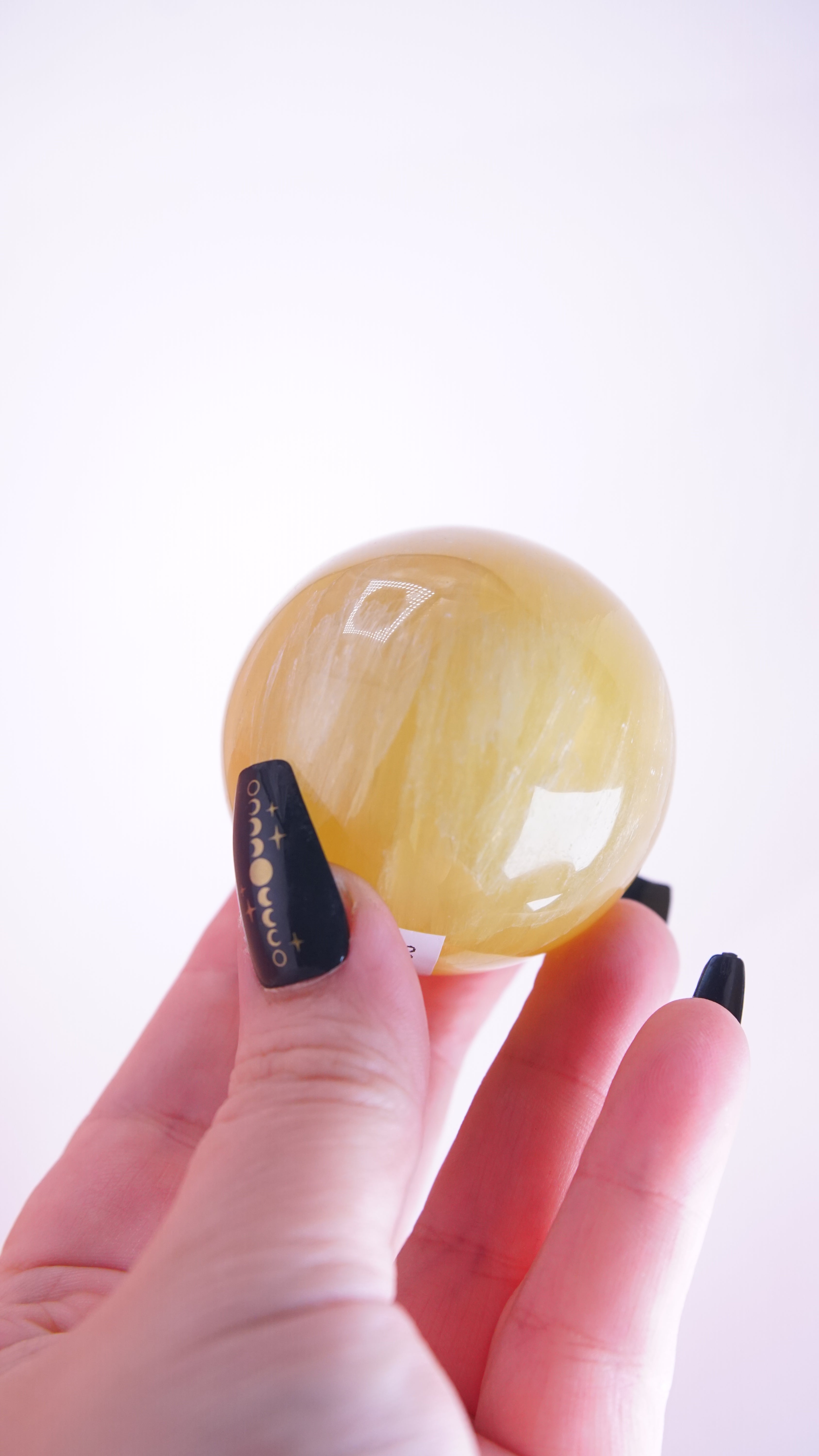 Lemon Calcite Sphere From Pakistan