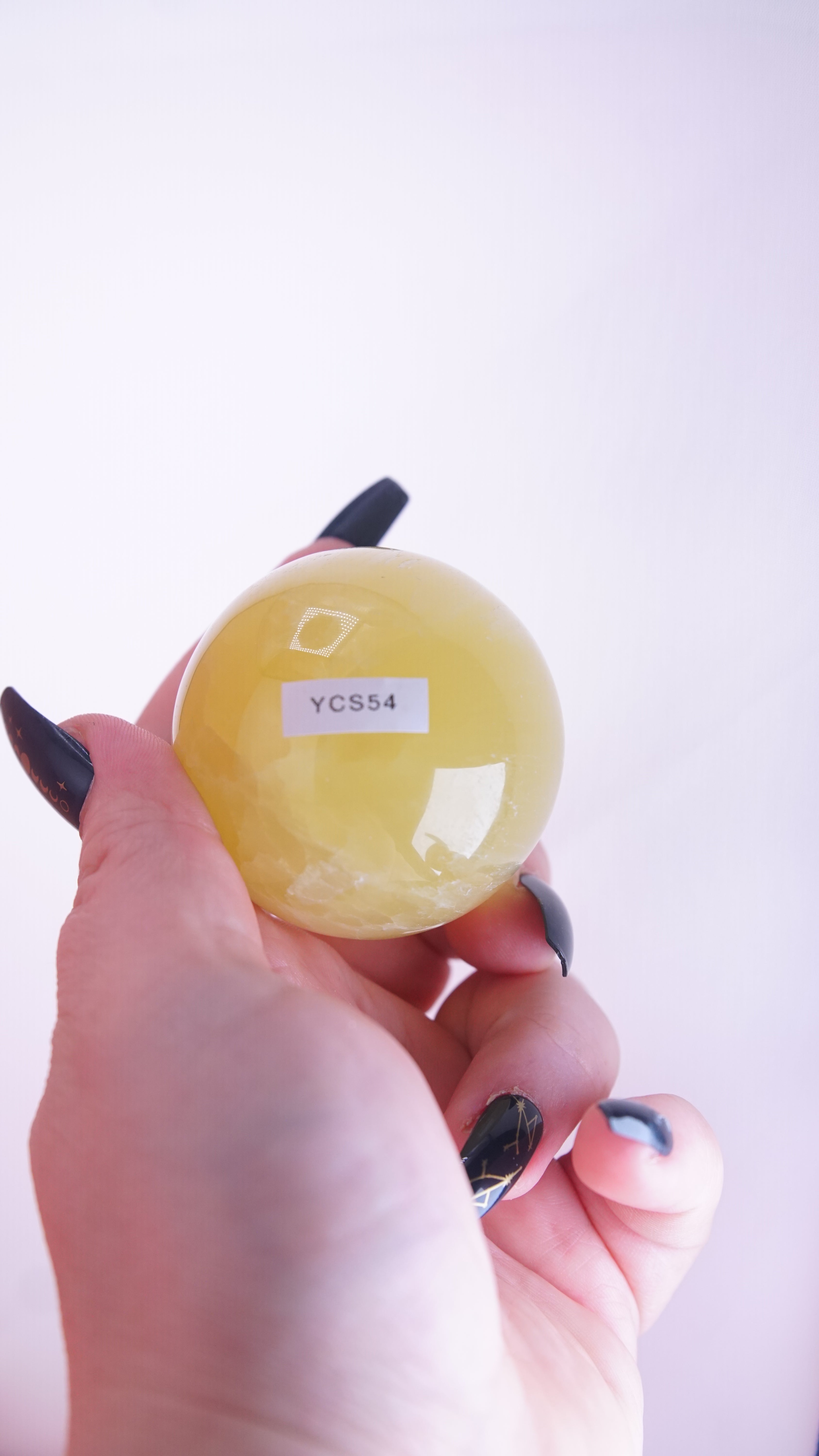 Lemon Calcite Sphere From Pakistan