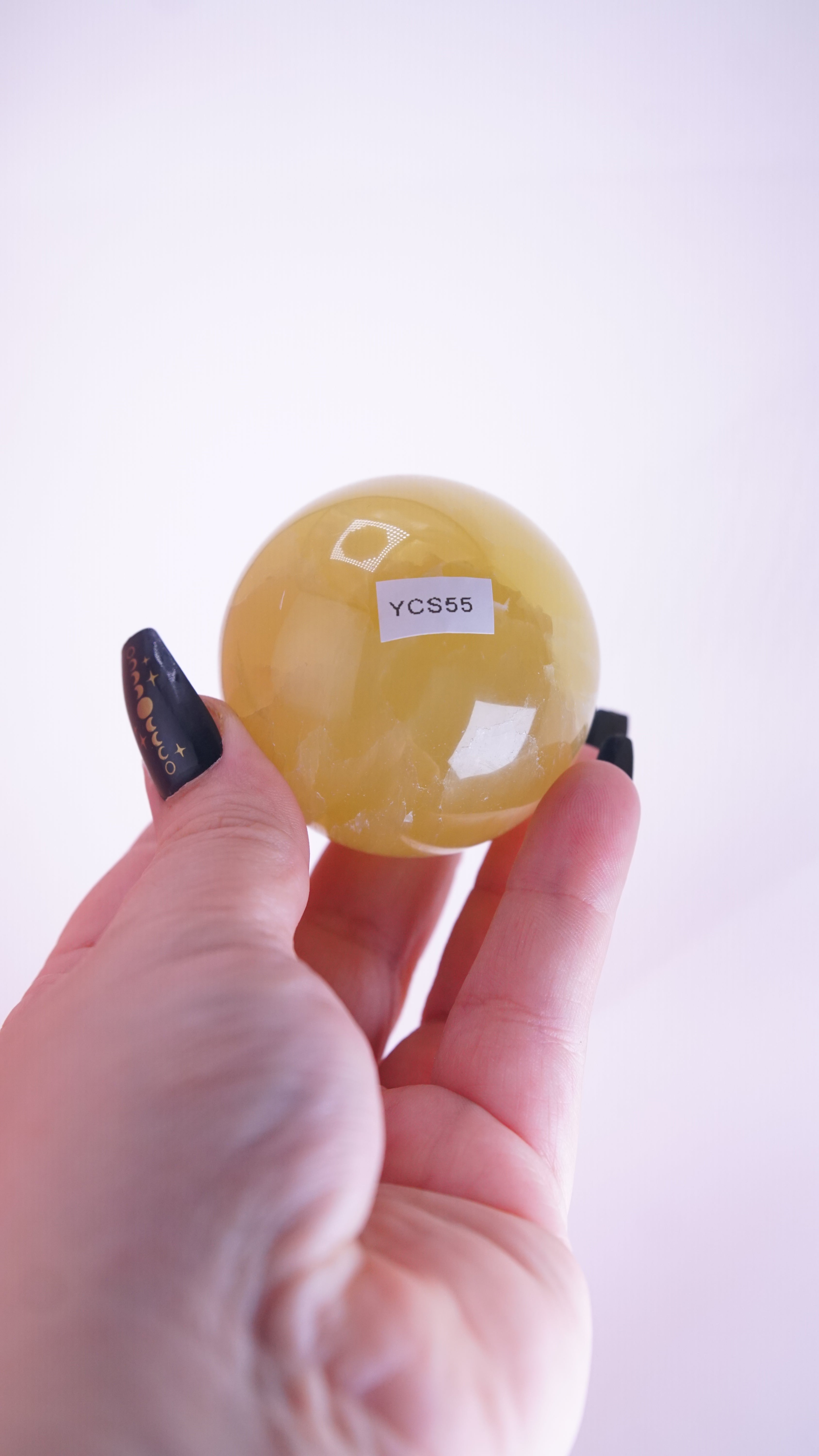 Lemon Calcite Sphere From Pakistan