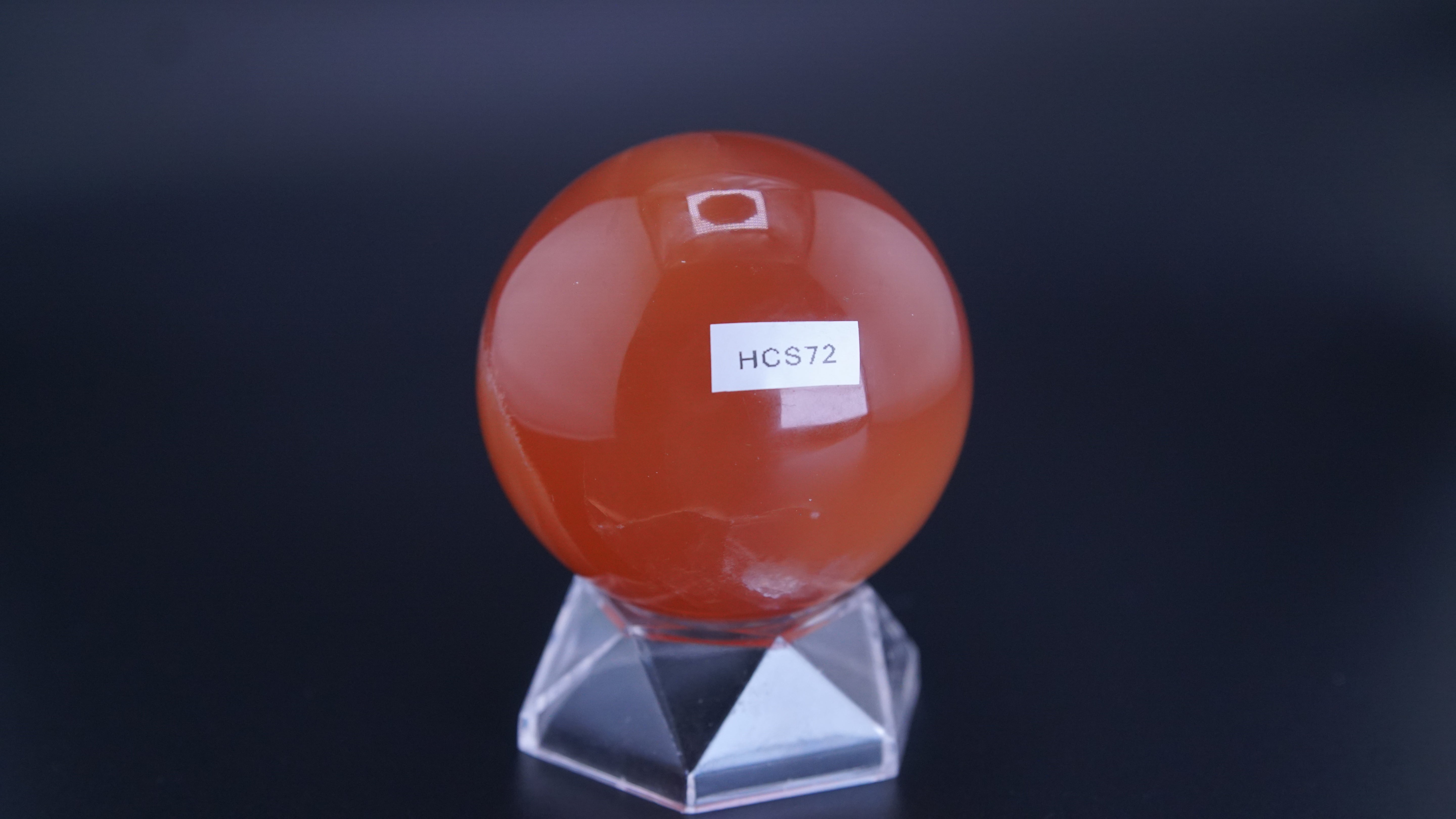 Honey Calcite Sphere From Pakistan