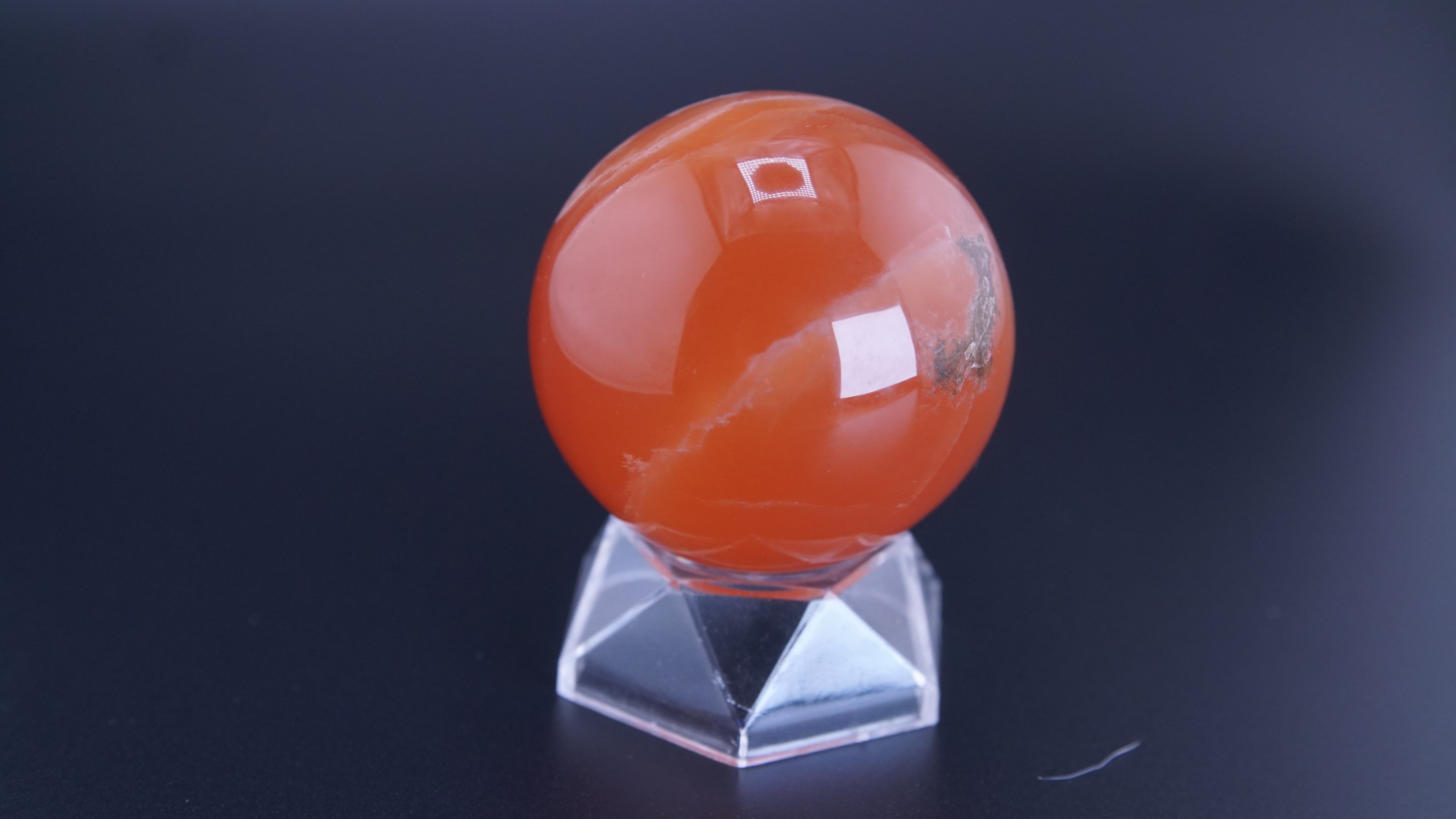 Honey Calcite Sphere From Pakistan