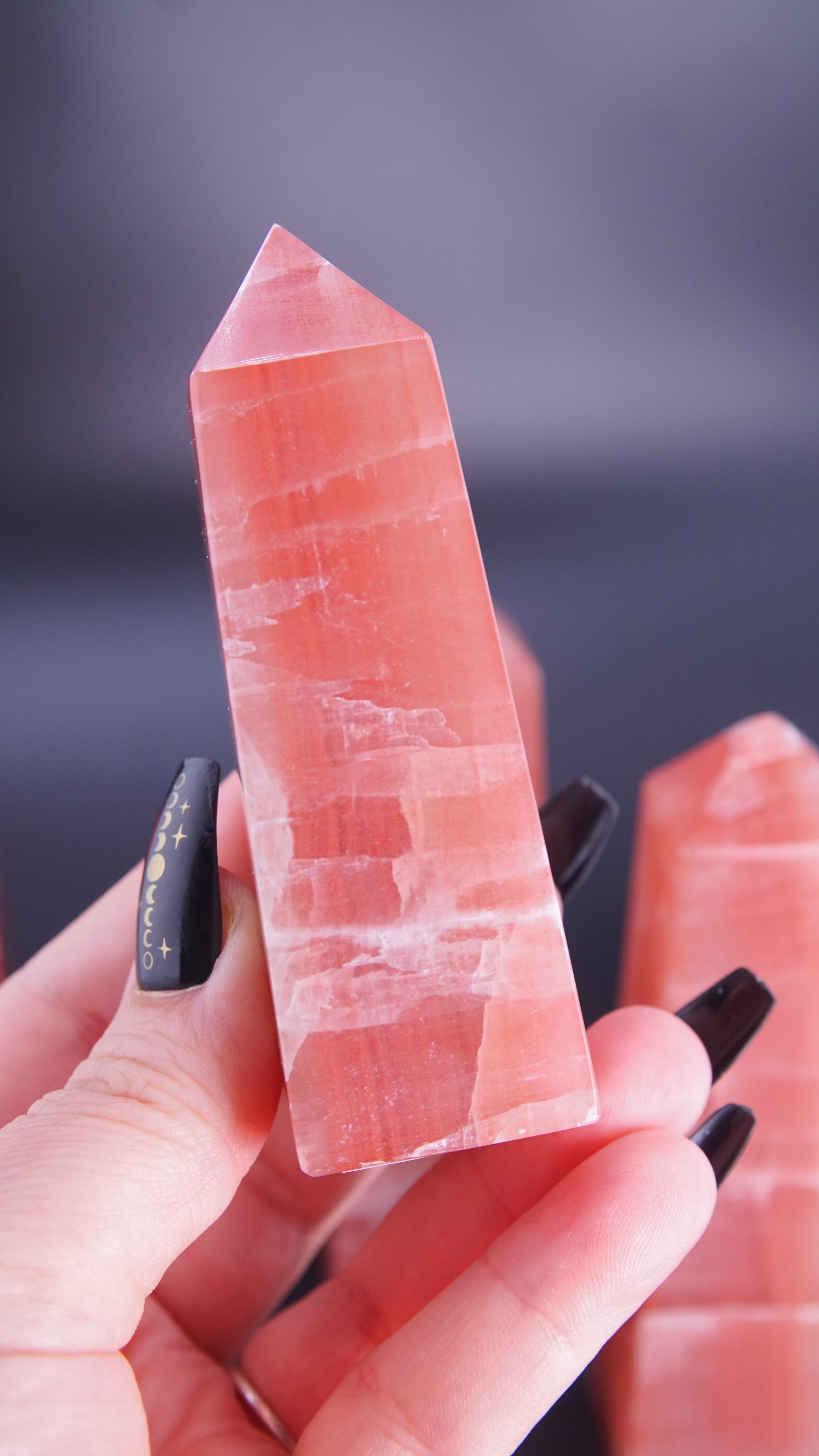 Rose Calcite Tower From Pakistan - Pick Your Favorite