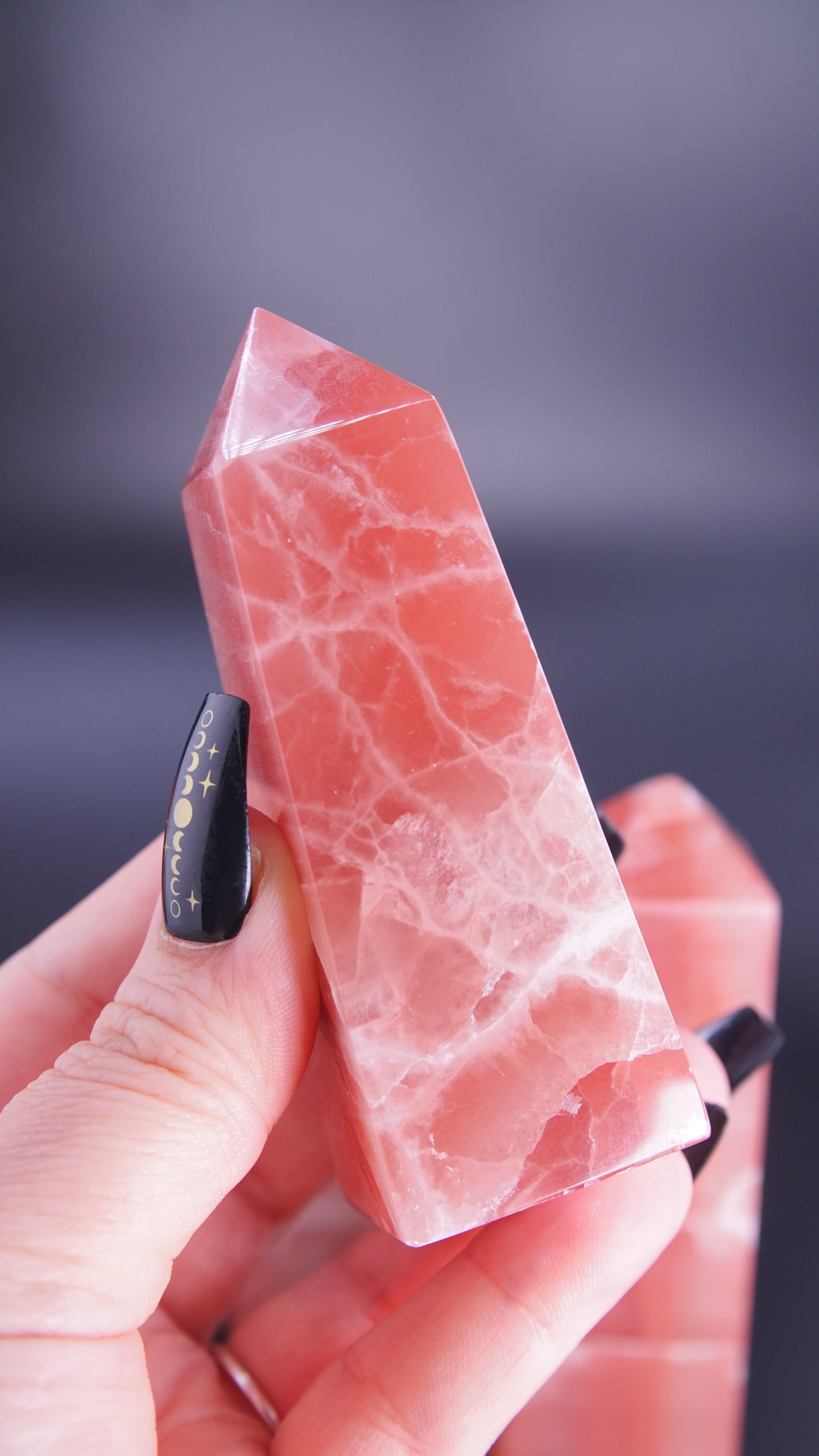 Rose Calcite Tower From Pakistan - Pick Your Favorite