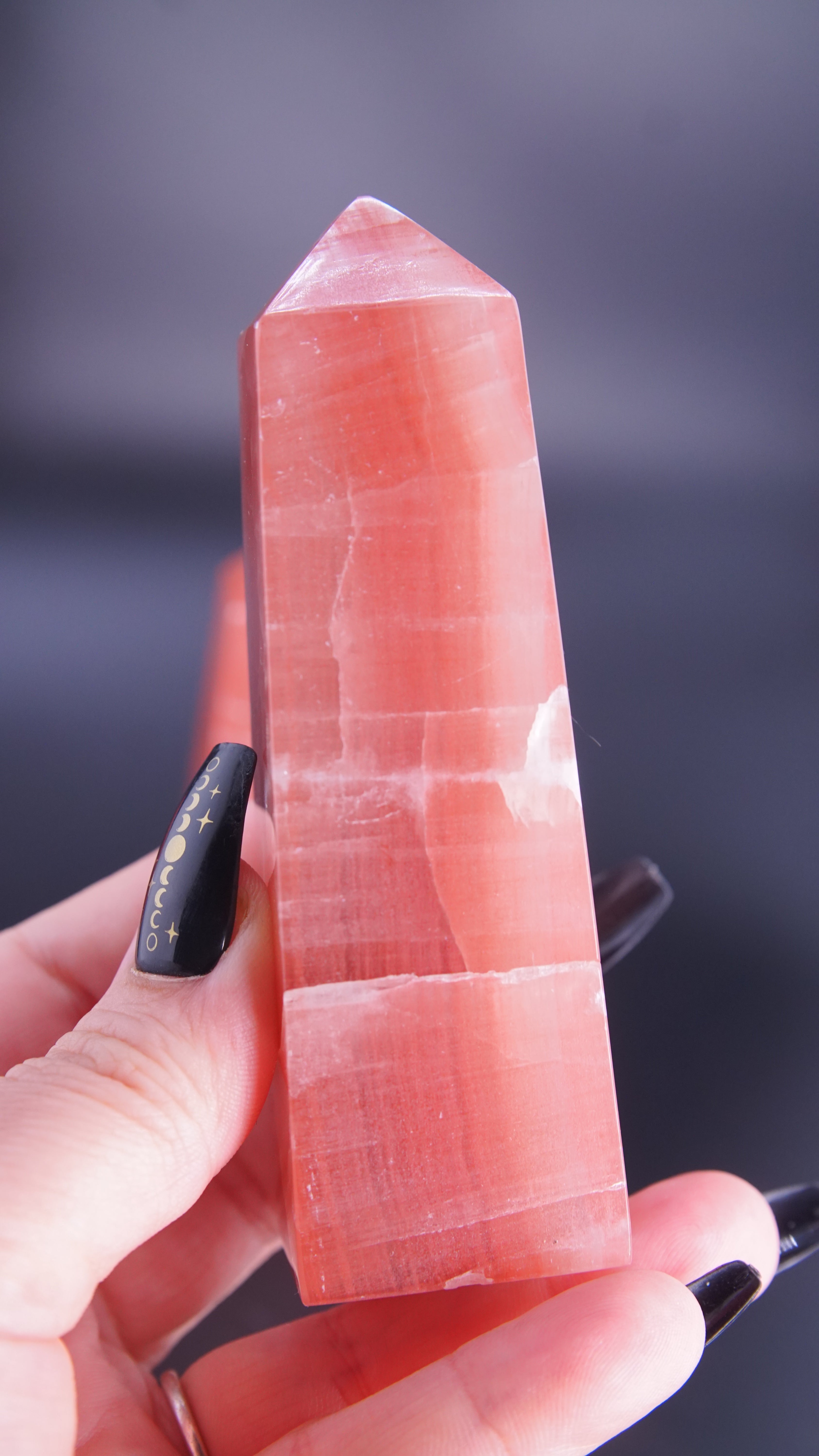 Rose Calcite Tower From Pakistan - Pick Your Favorite