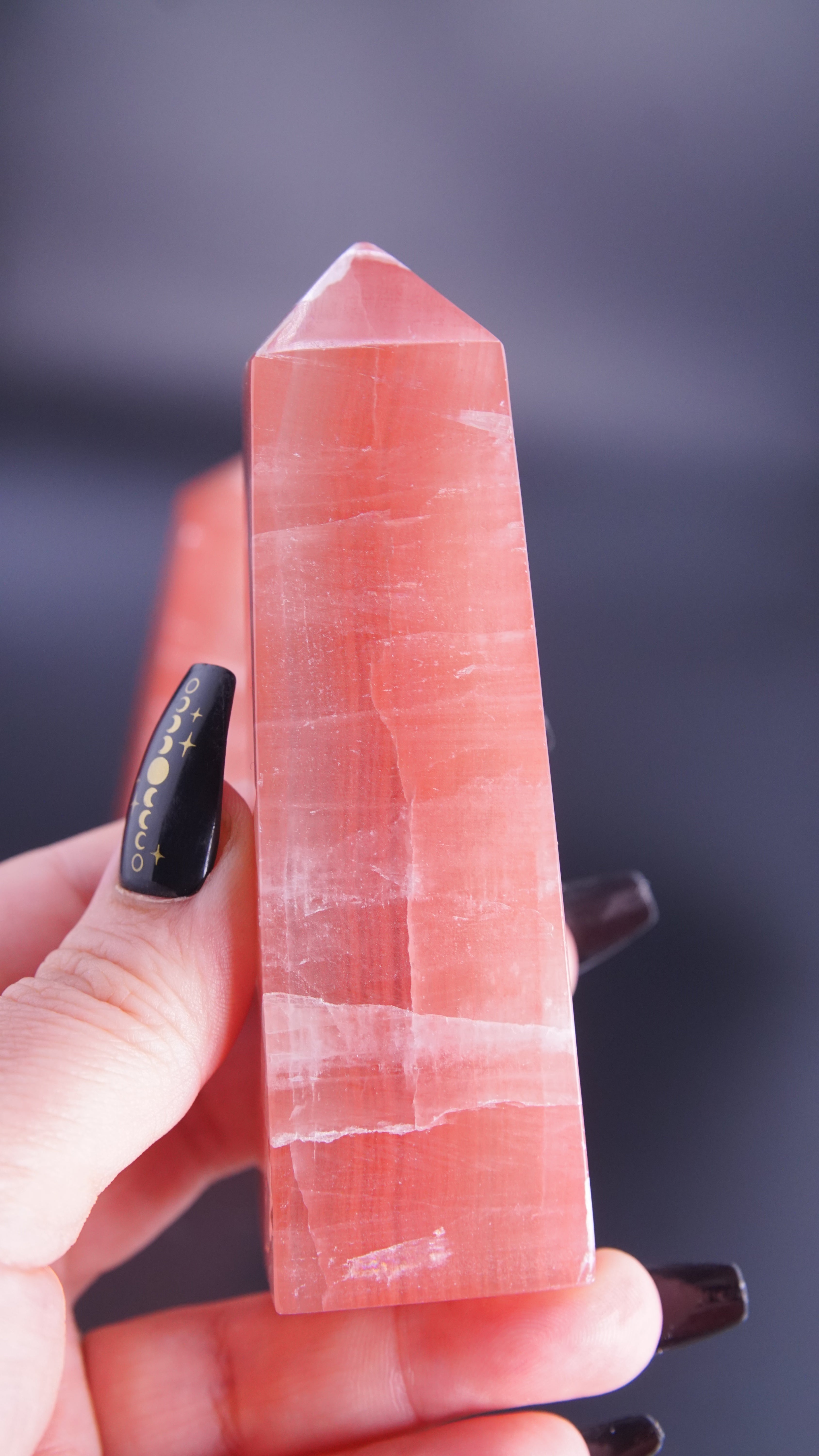 Rose Calcite Tower From Pakistan - Pick Your Favorite
