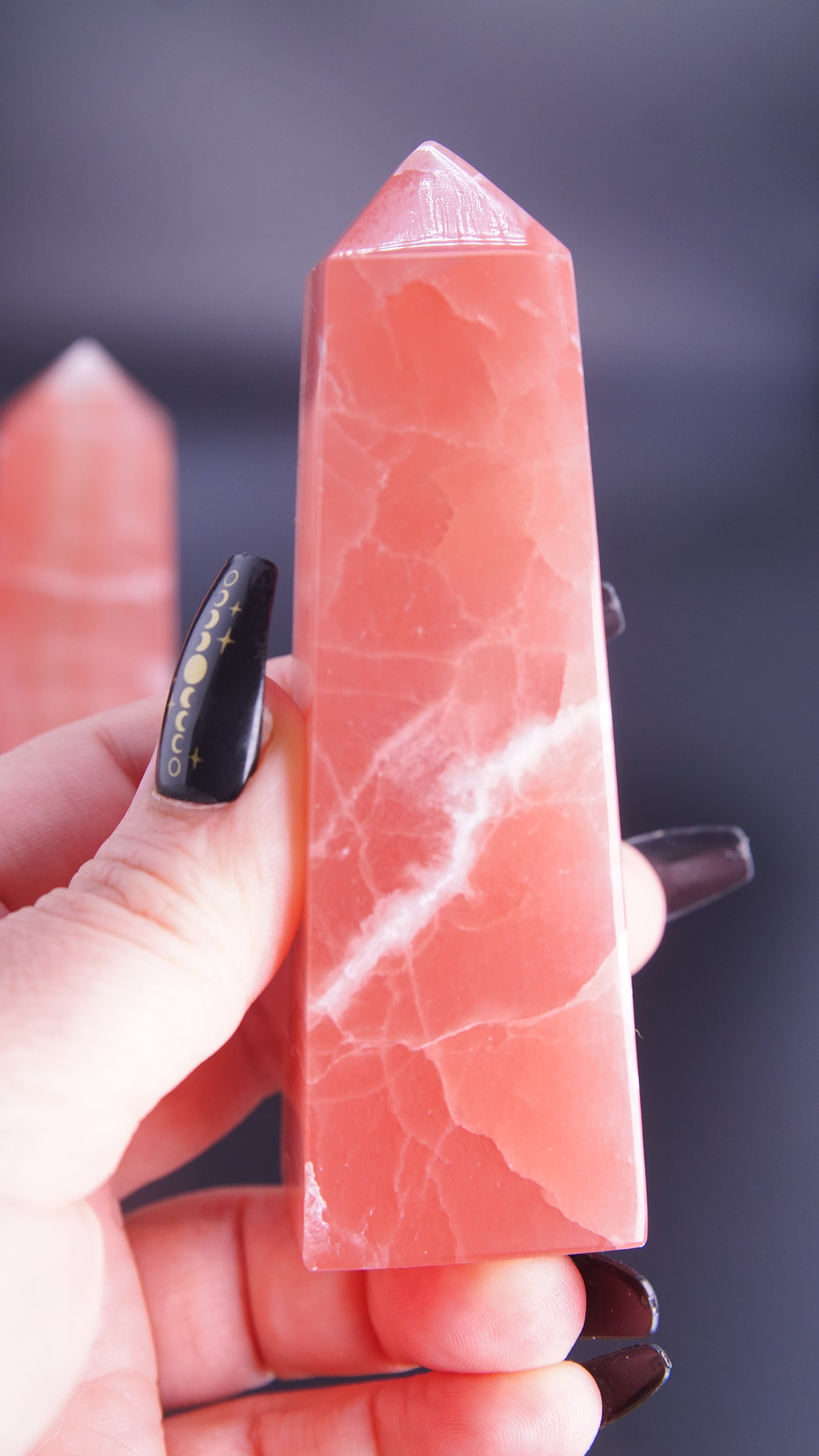 Rose Calcite Tower From Pakistan - Pick Your Favorite