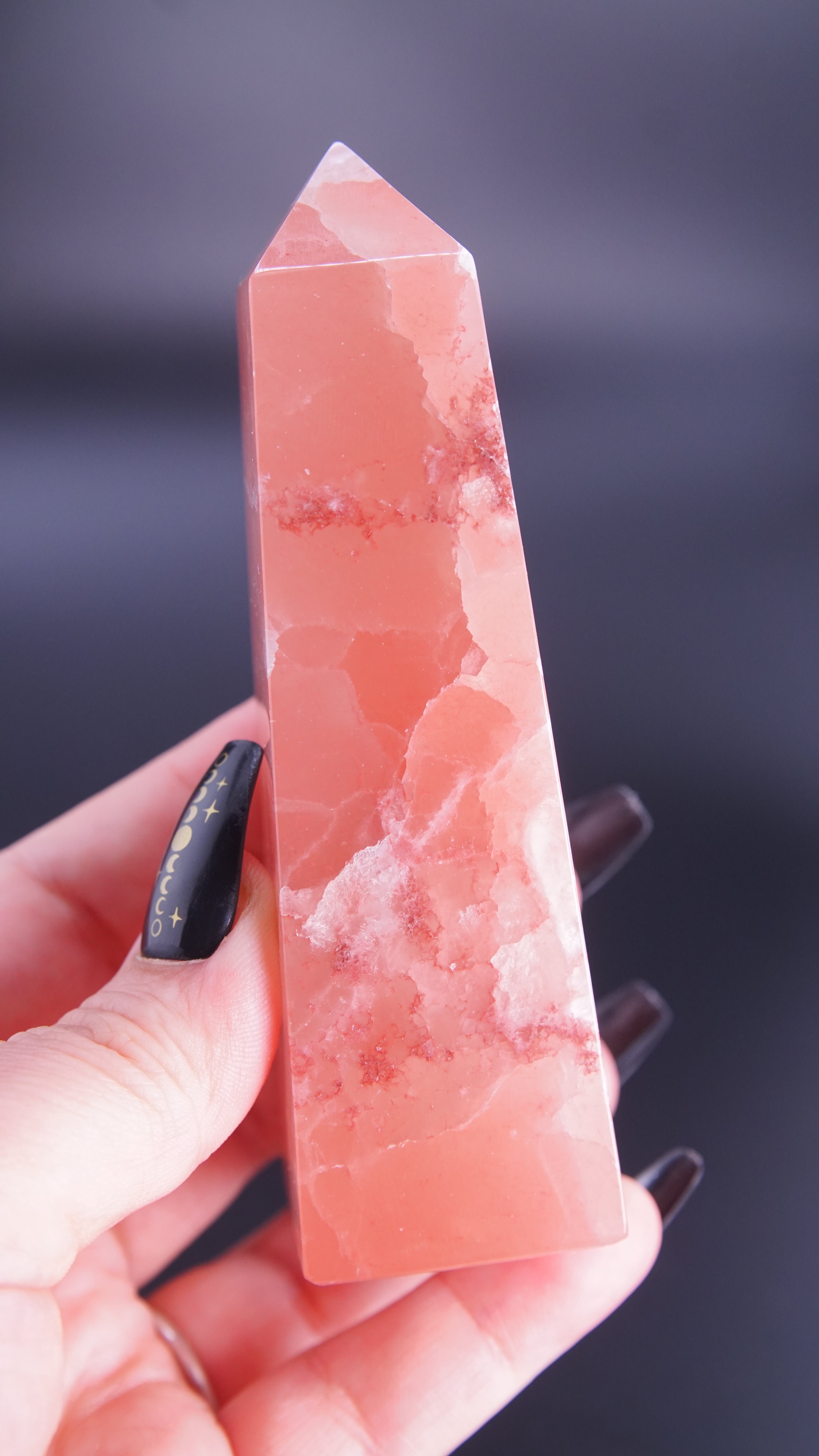 Rose Calcite Tower From Pakistan - Pick Your Favorite