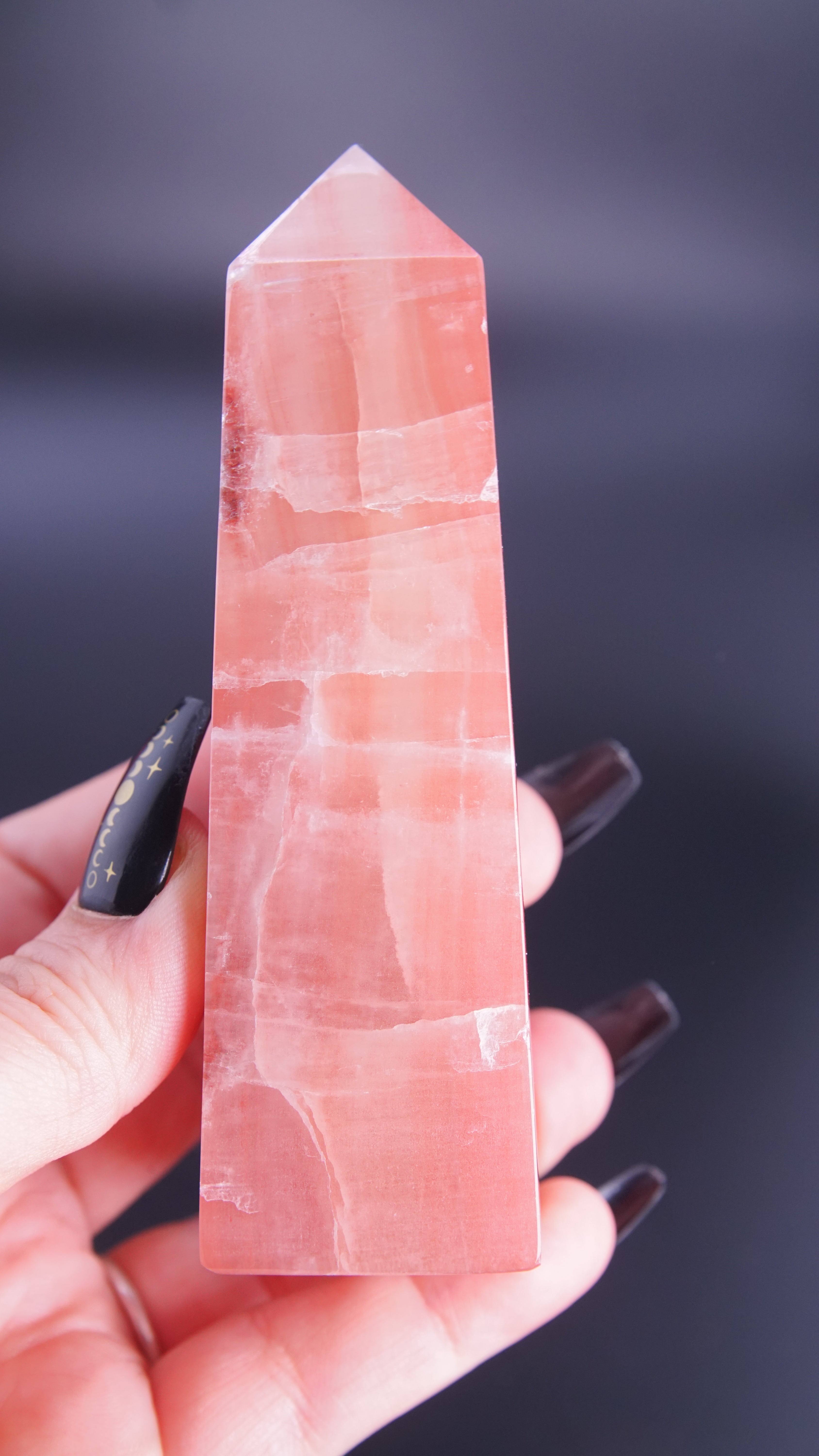 Rose Calcite Tower From Pakistan - Pick Your Favorite