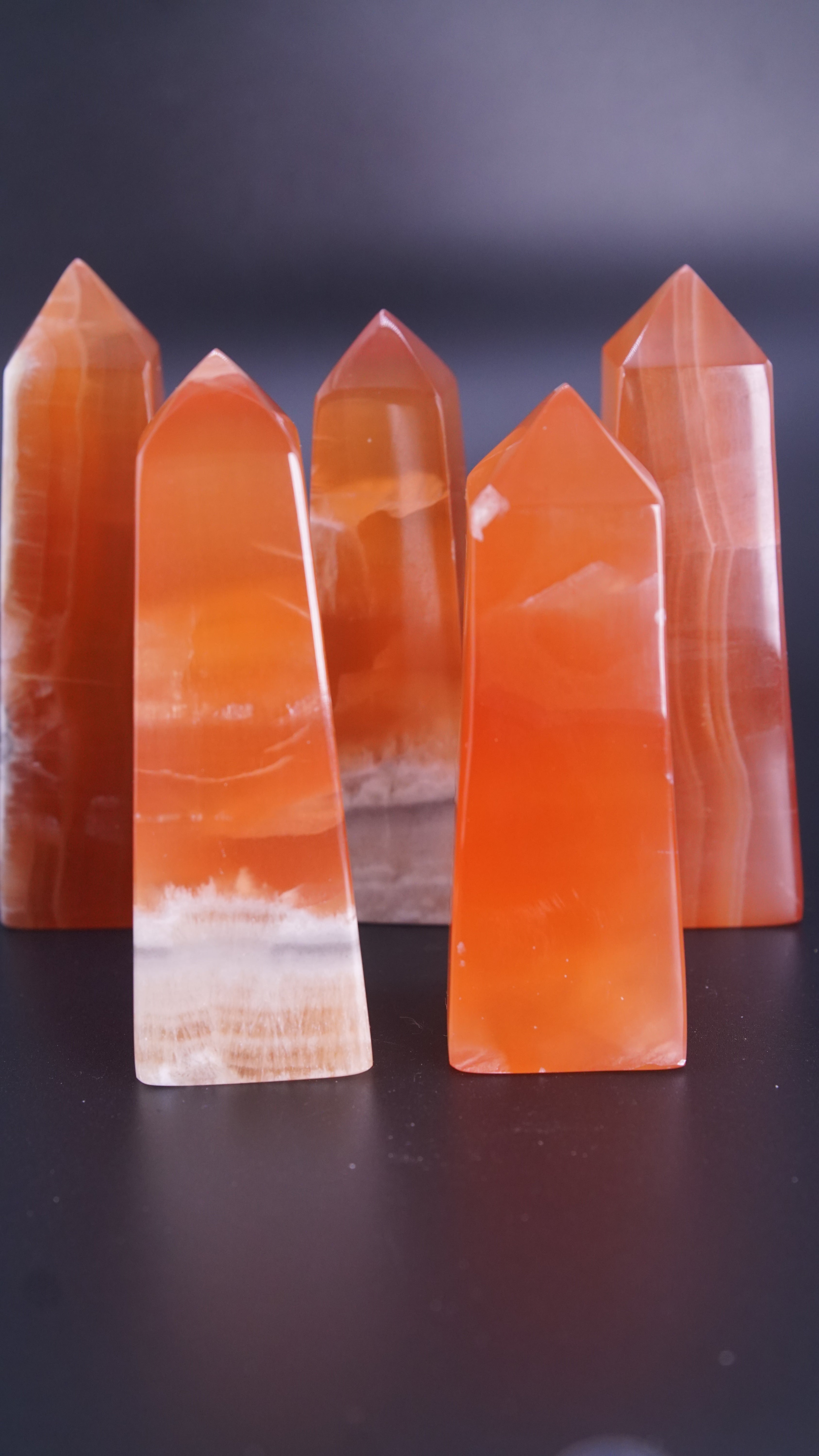 Honey Calcite Tower From Pakistan - Pick Your Favorite