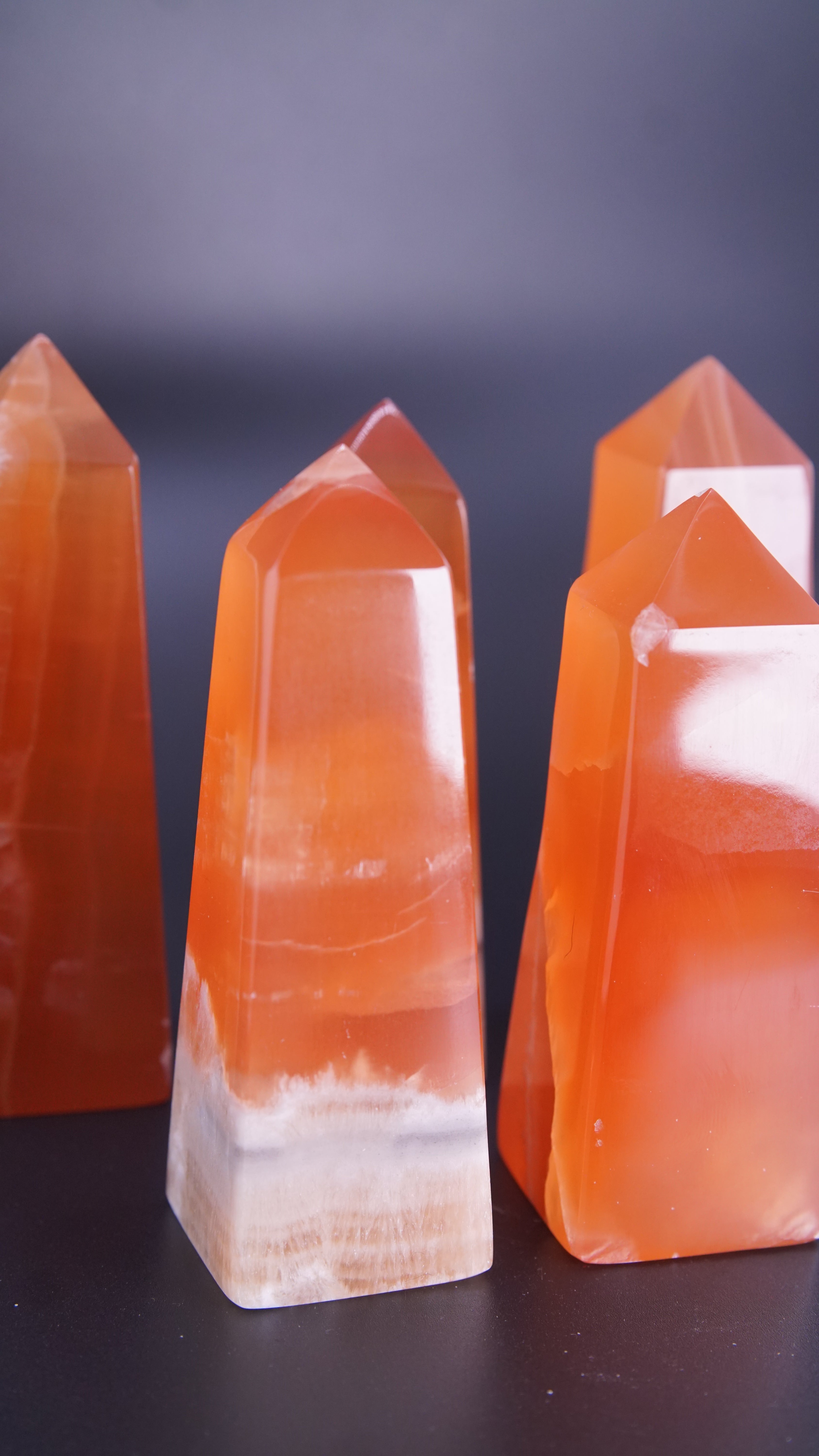 Honey Calcite Tower From Pakistan - Pick Your Favorite
