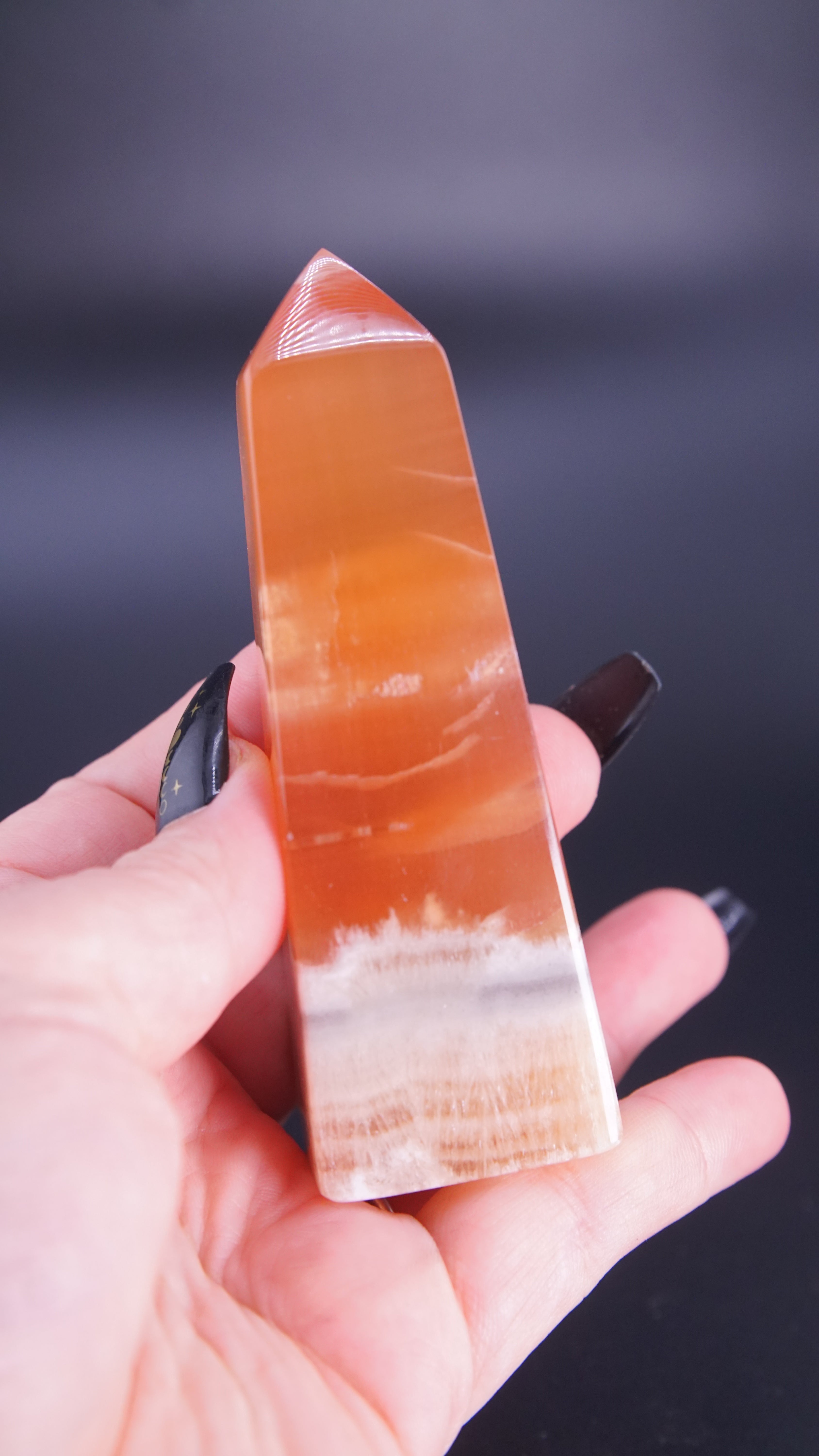 Honey Calcite Tower From Pakistan - Pick Your Favorite