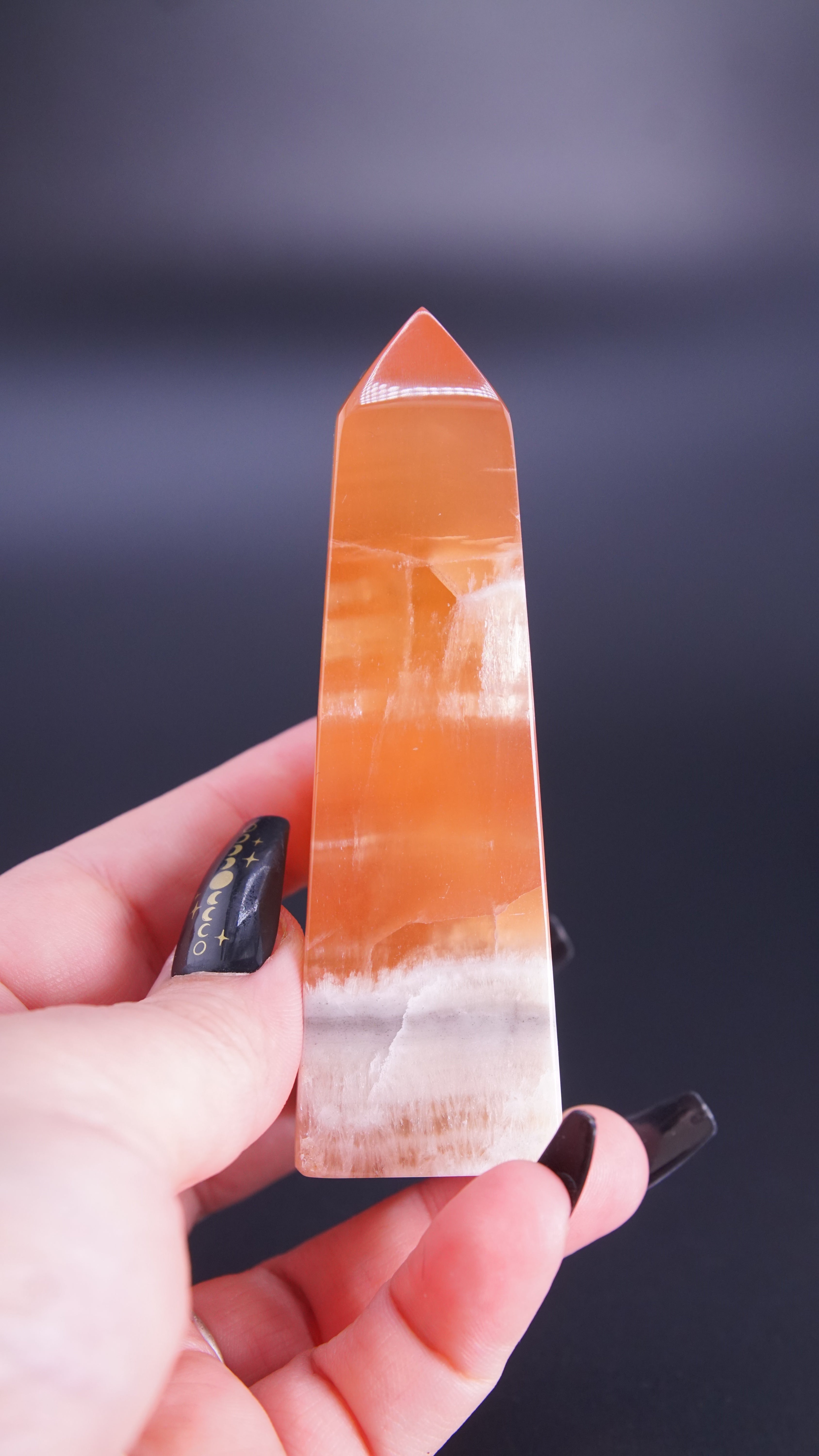 Honey Calcite Tower From Pakistan - Pick Your Favorite