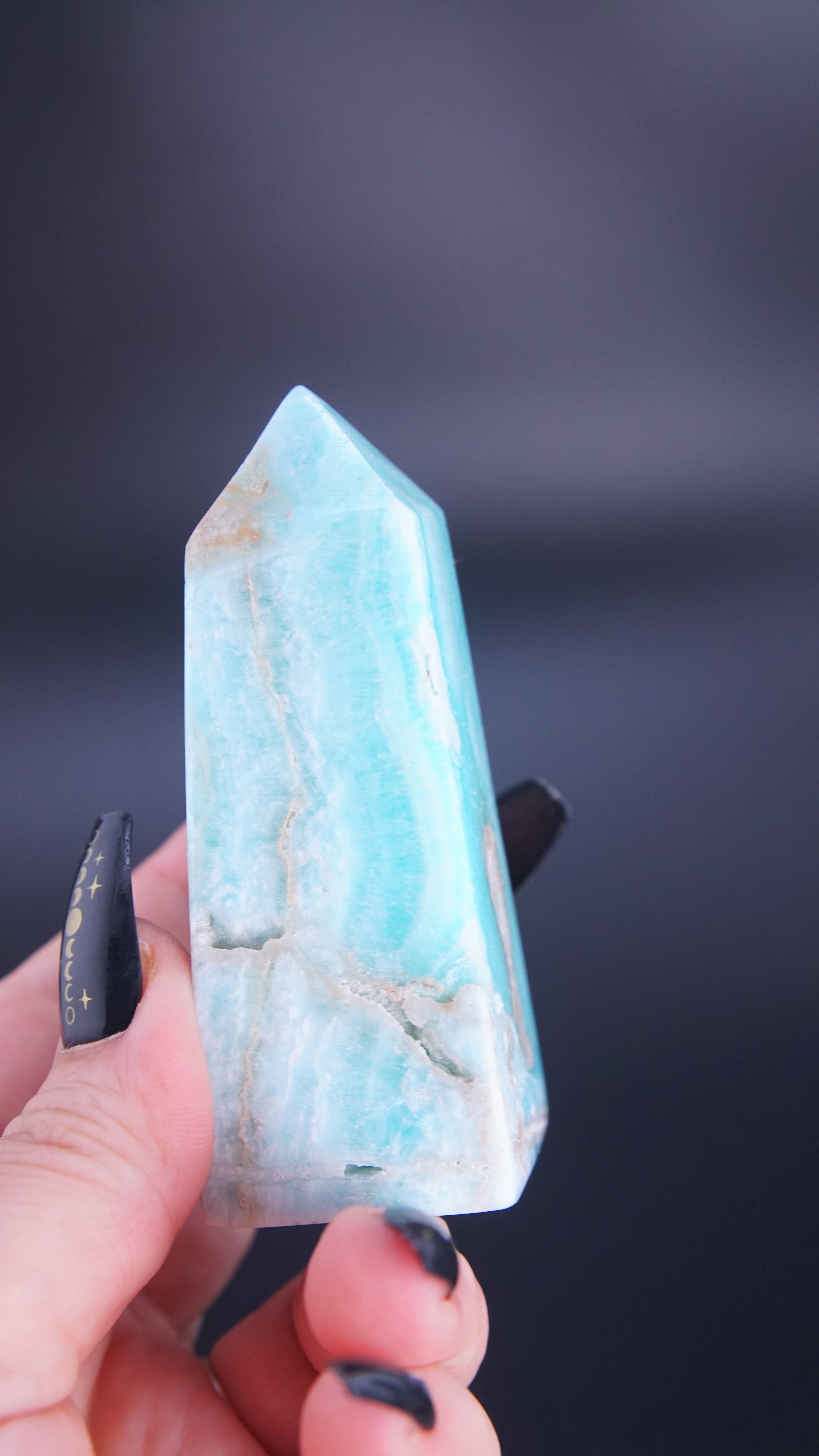 Blue Aragonite Calcite Tower From Pakistan - Pick Your Favorite
