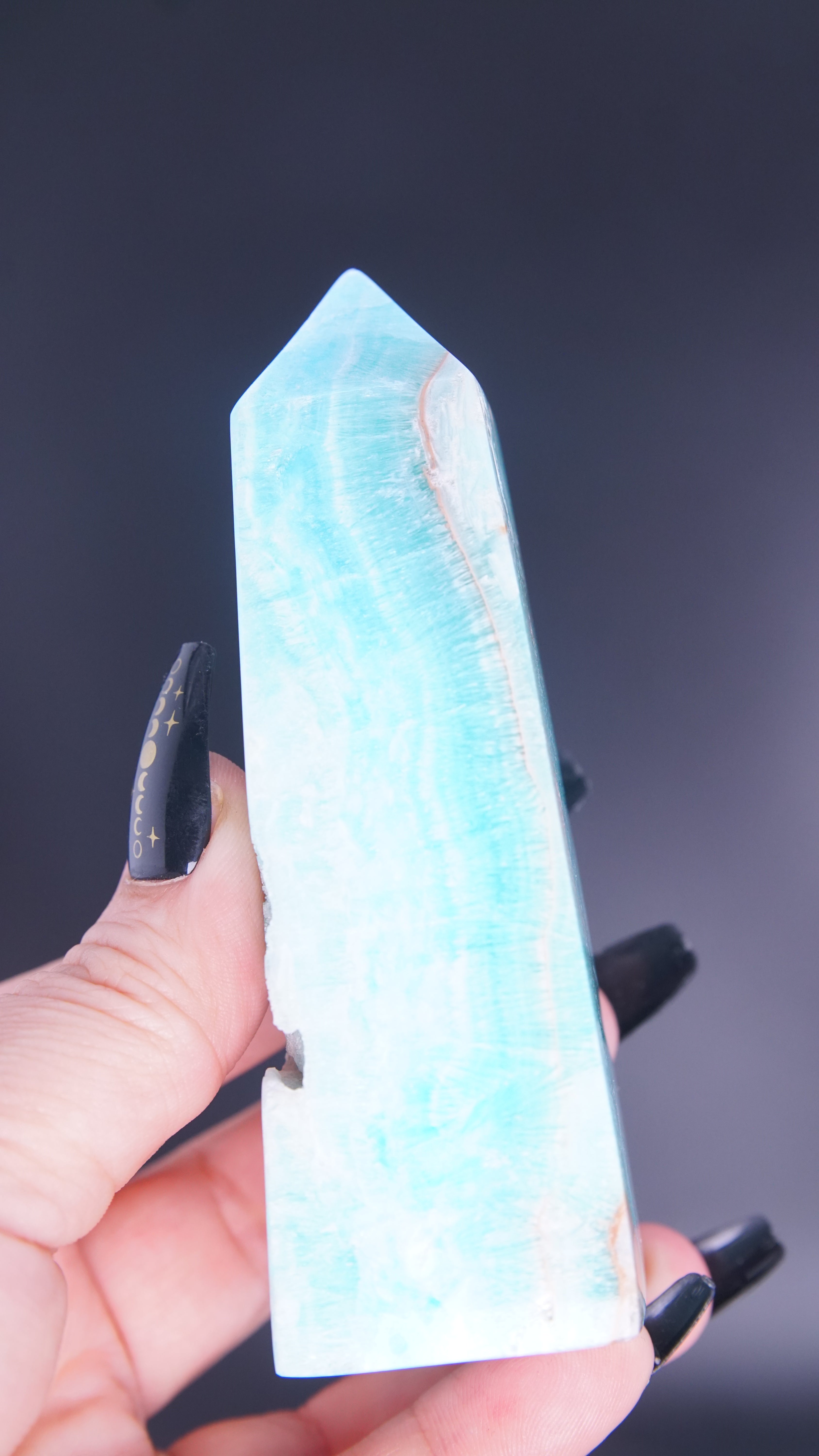 Blue Aragonite Calcite Tower From Pakistan - Pick Your Favorite