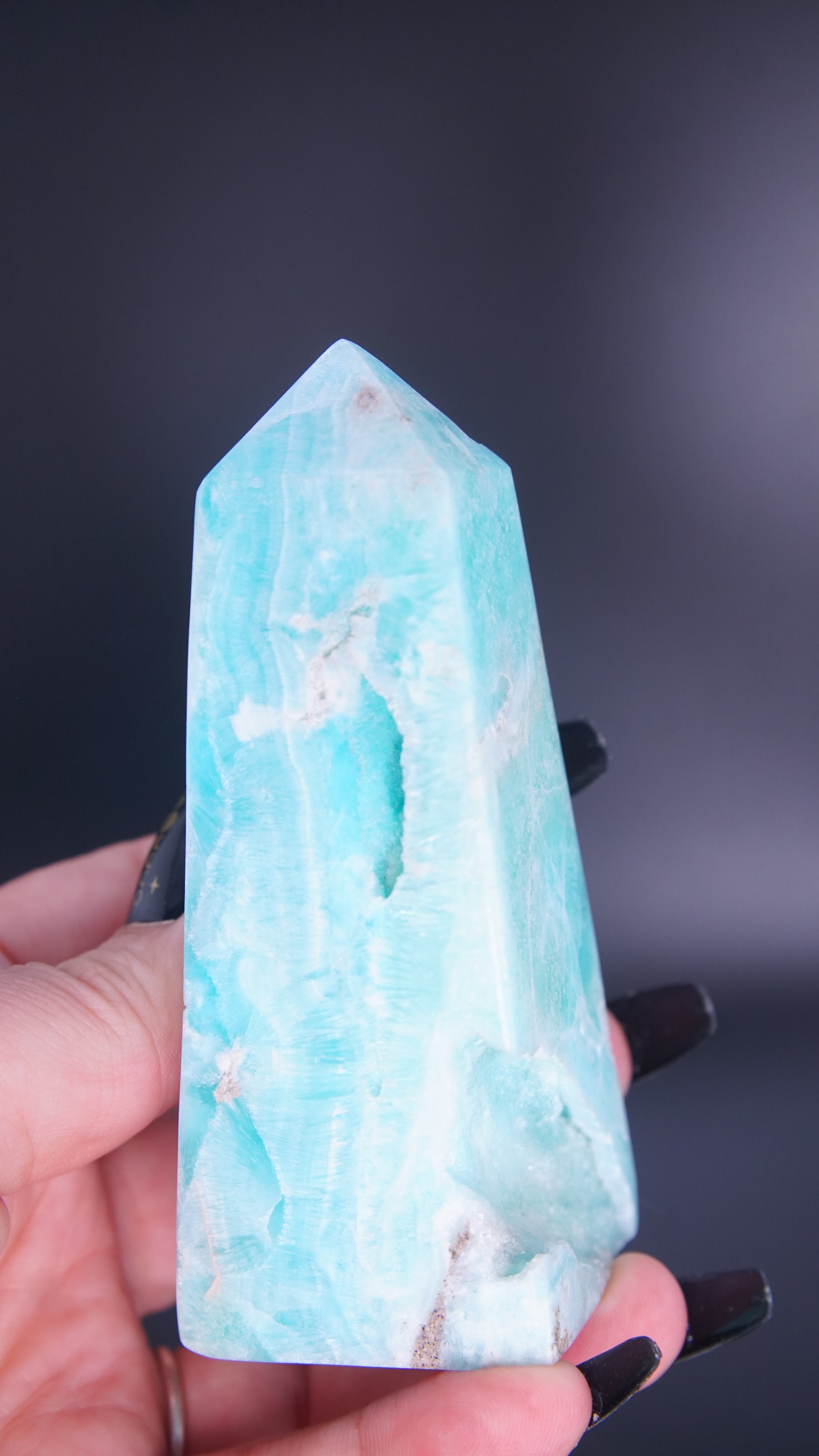 Blue Aragonite Calcite Tower From Pakistan - Pick Your Favorite