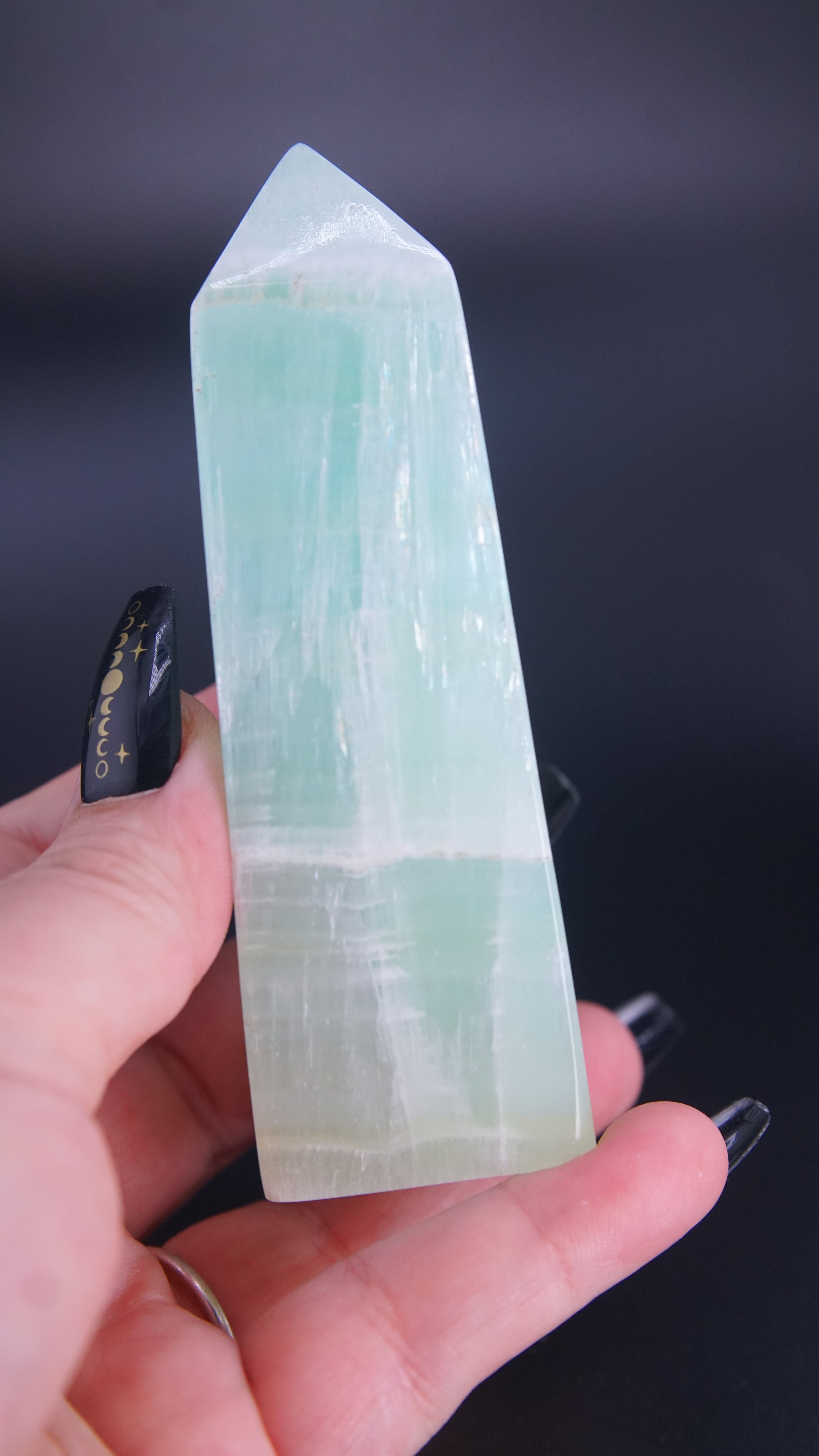 Pistachio Calcite Tower From Pakistan - Pick Your Favorite