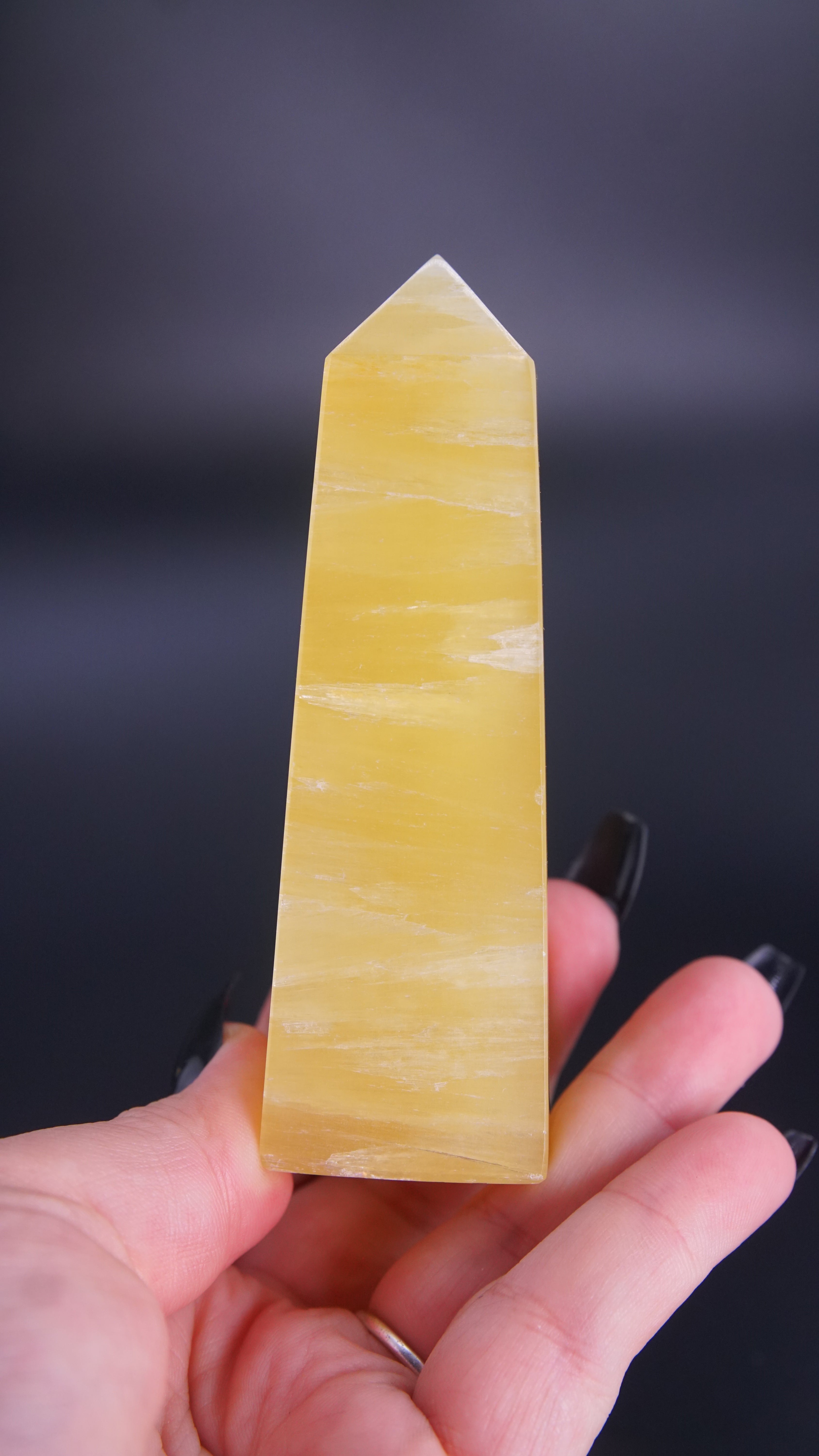 Lemon Calcite Tower From Pakistan - Pick Your Favorite