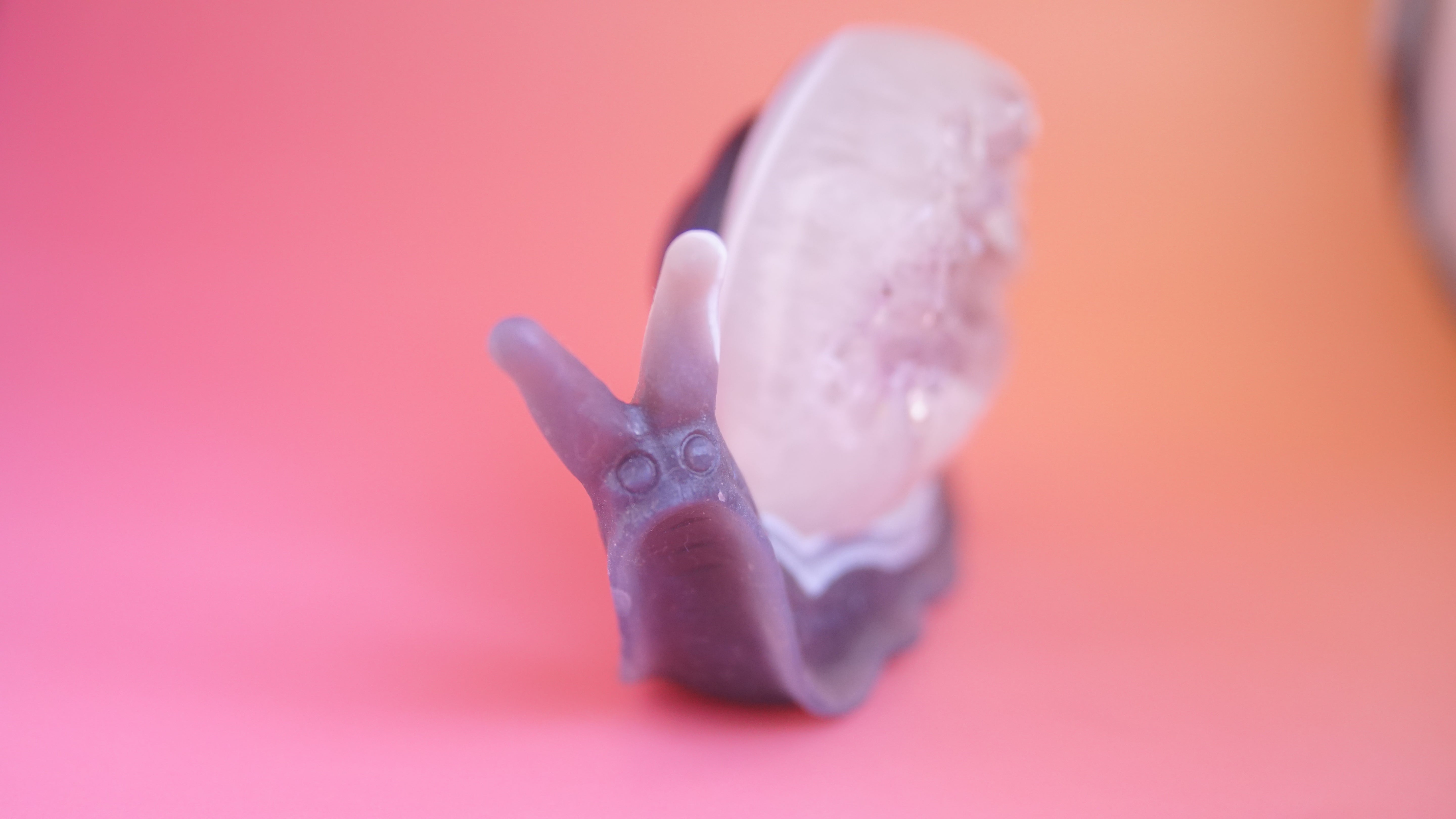 Gorgeous Agate Boutique Snail Carving | Crystal Carving Statement Piece